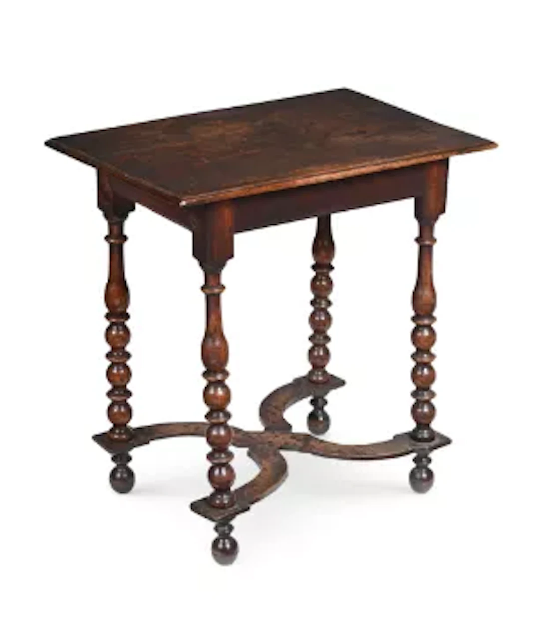 A WILLIAM & MARY WALNUT AND FRUITWOOD CENTRE TABLE, CIRCA 1690
