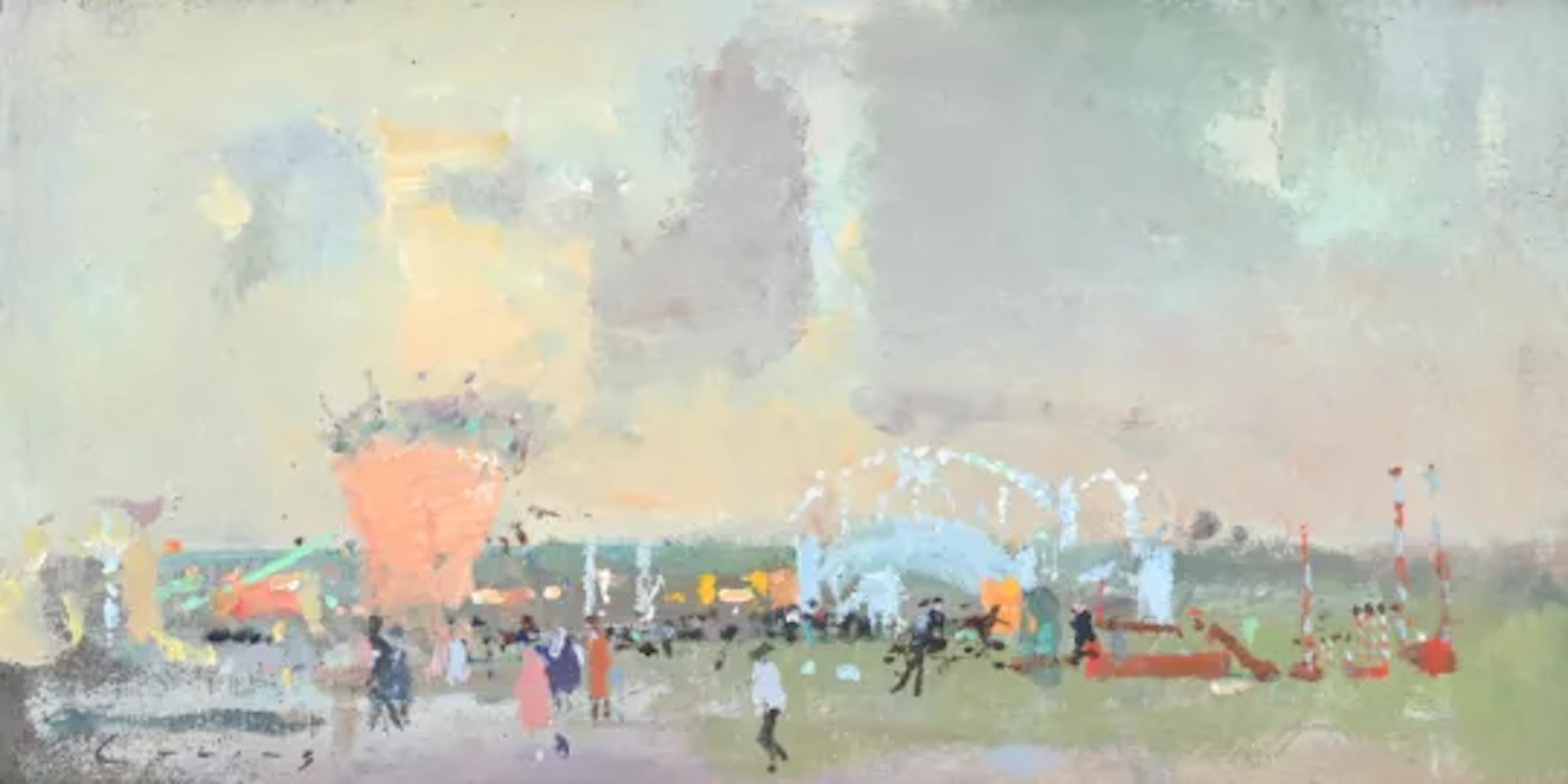 λ FRED CUMING (BRITISH 1930-2022), FUNFAIR