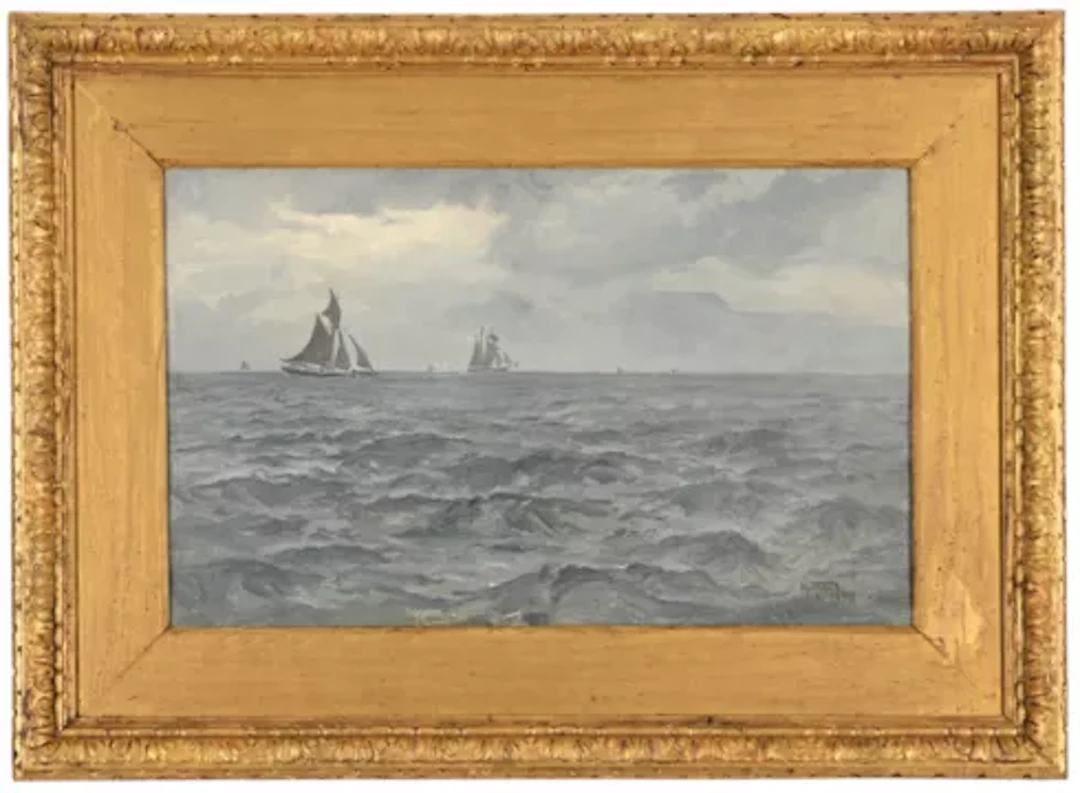 HENRY MOORE (BRITISH 1831–1895), MID-CHANNEL, EVENING
