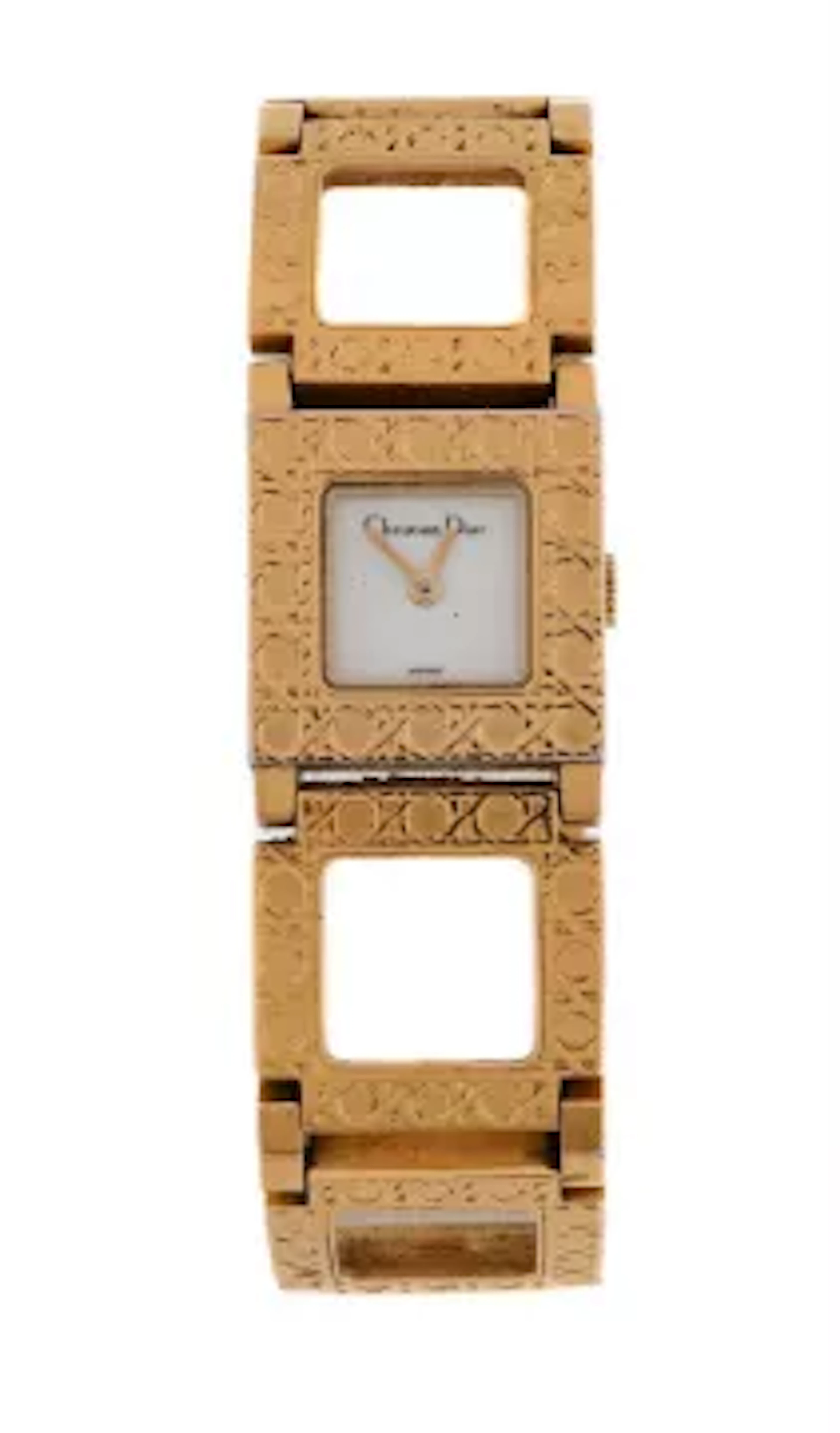 CHRISTIAN DIOR, LA PARISIENNE, REF. D60-159, A LADY'S GOLD PLATED