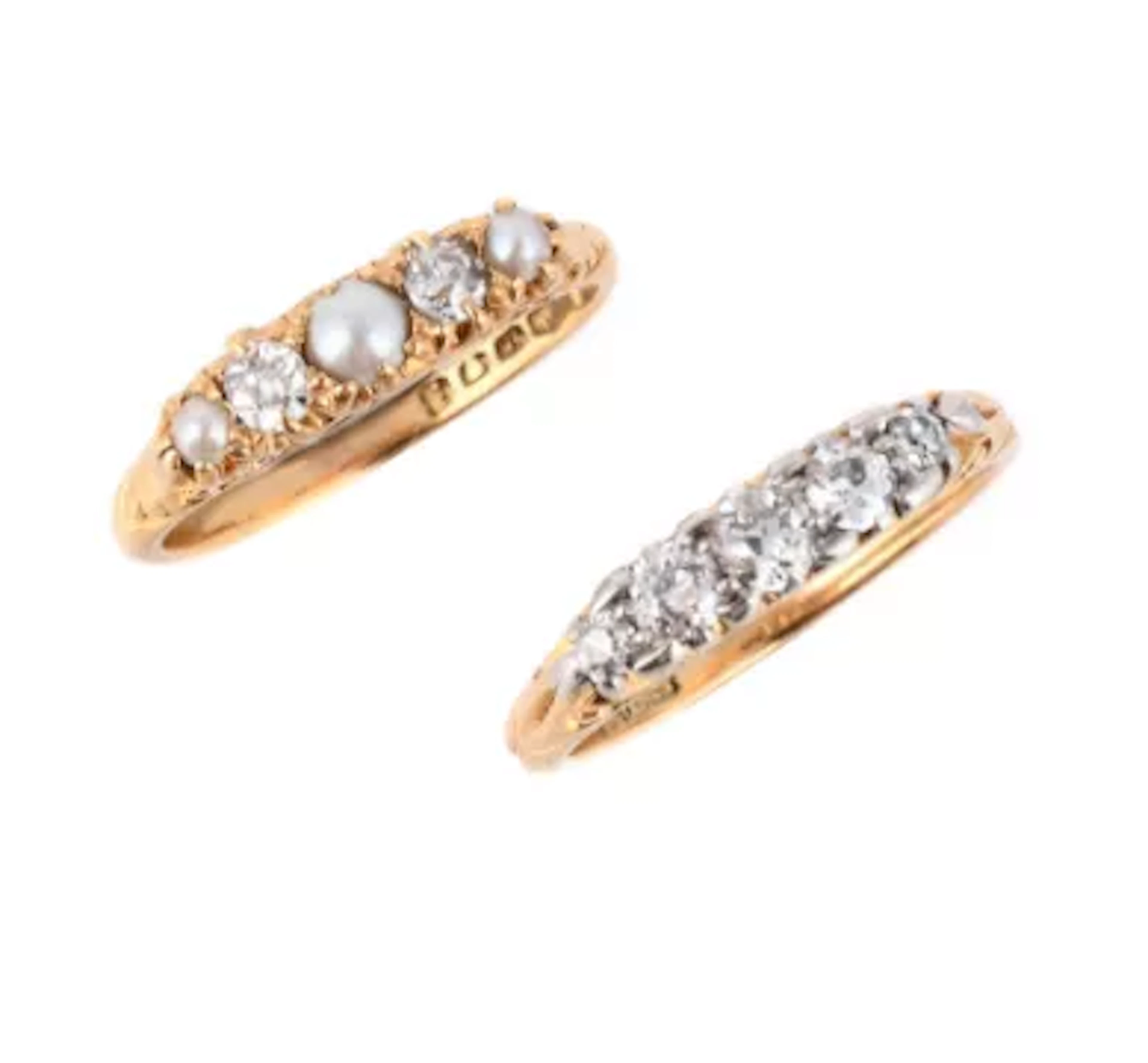 TWO EARLY 20TH CENTURY RINGS