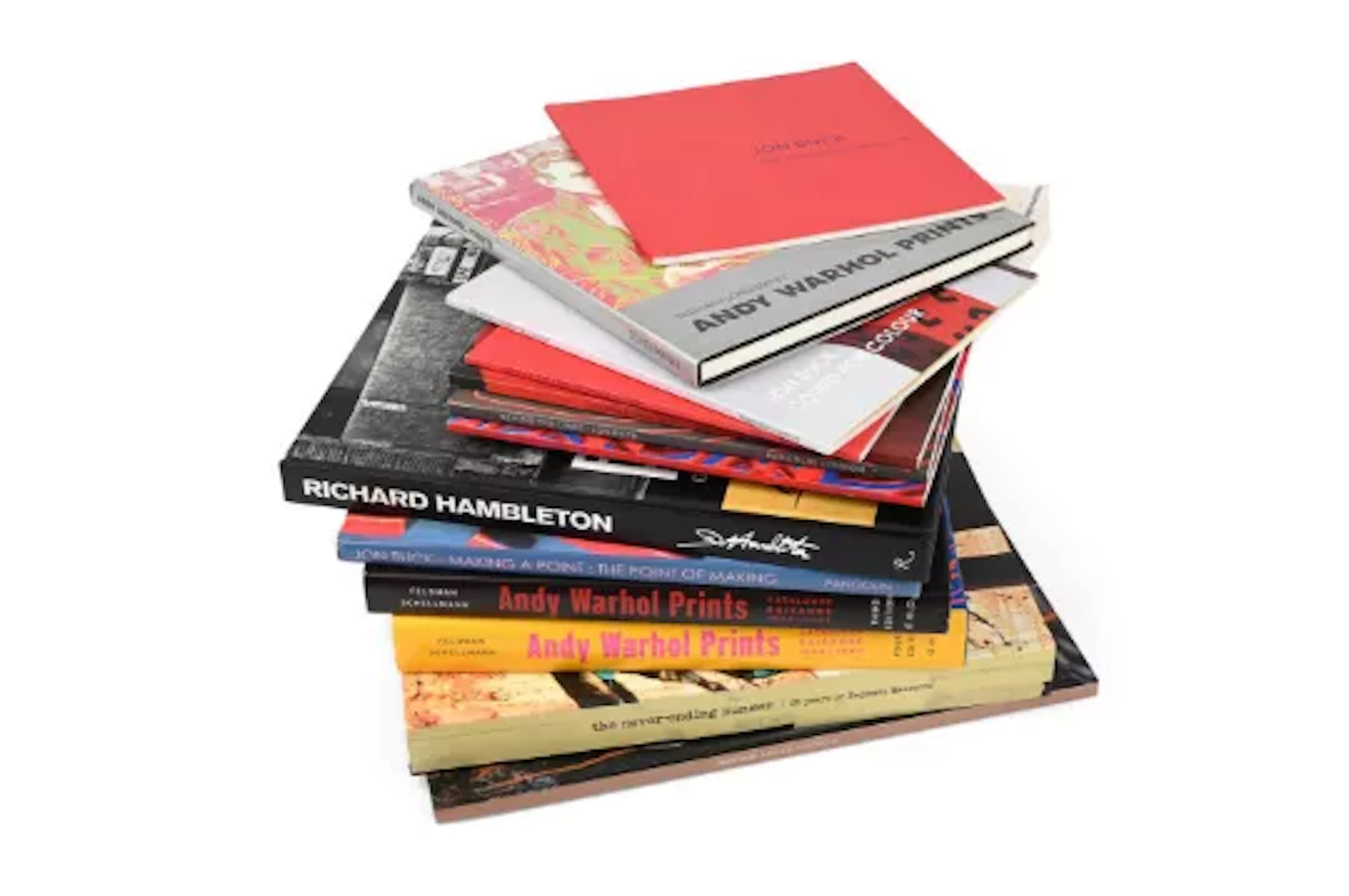 Ɵ A SMALL COLLECTION OF CONTEMPORARY ART BOOKS/COLLECTION GUIDES