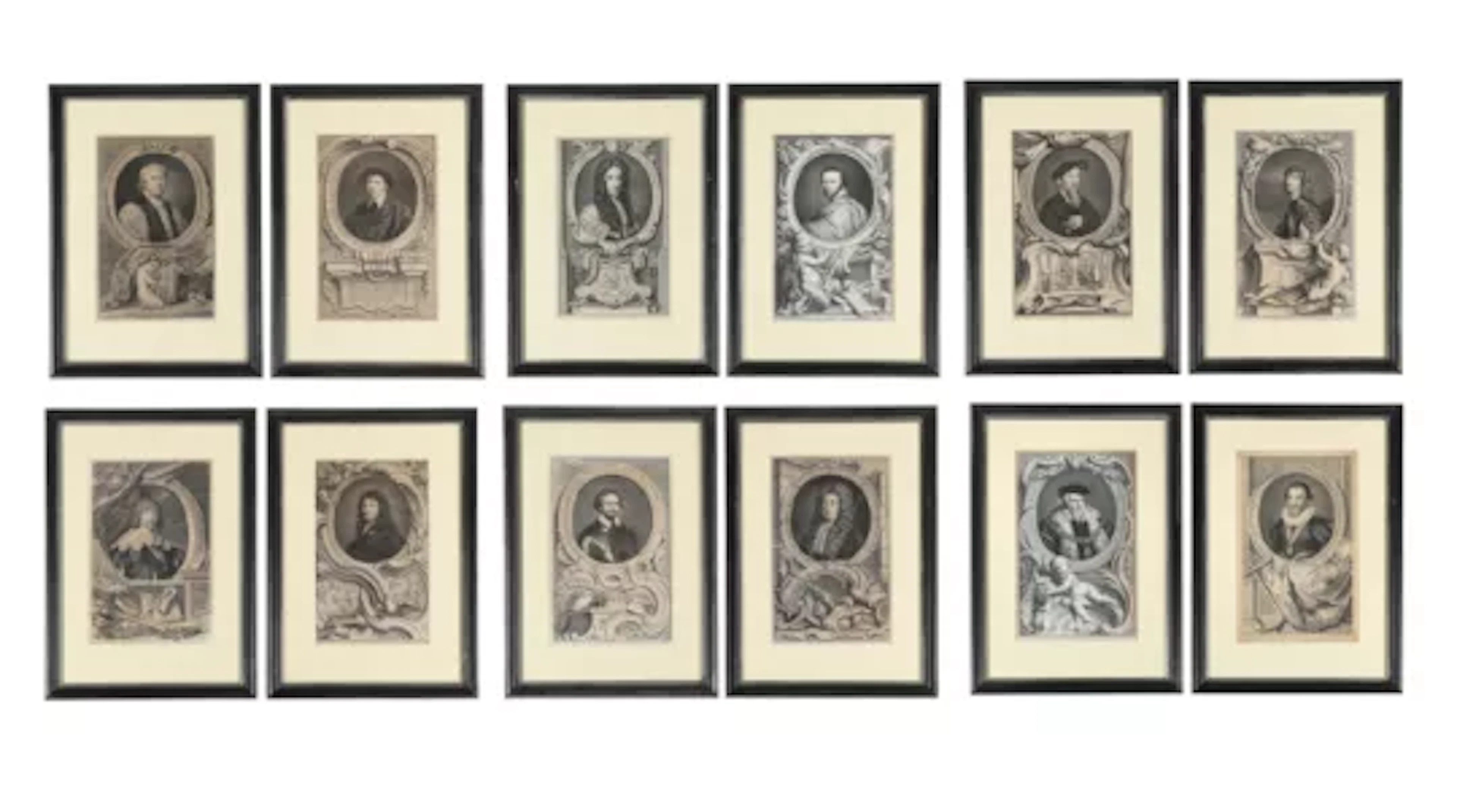 AFTER SIR ANTHONY VAN DYCK, SIR PETER LELY, SIR GODFREY KNELLER AND