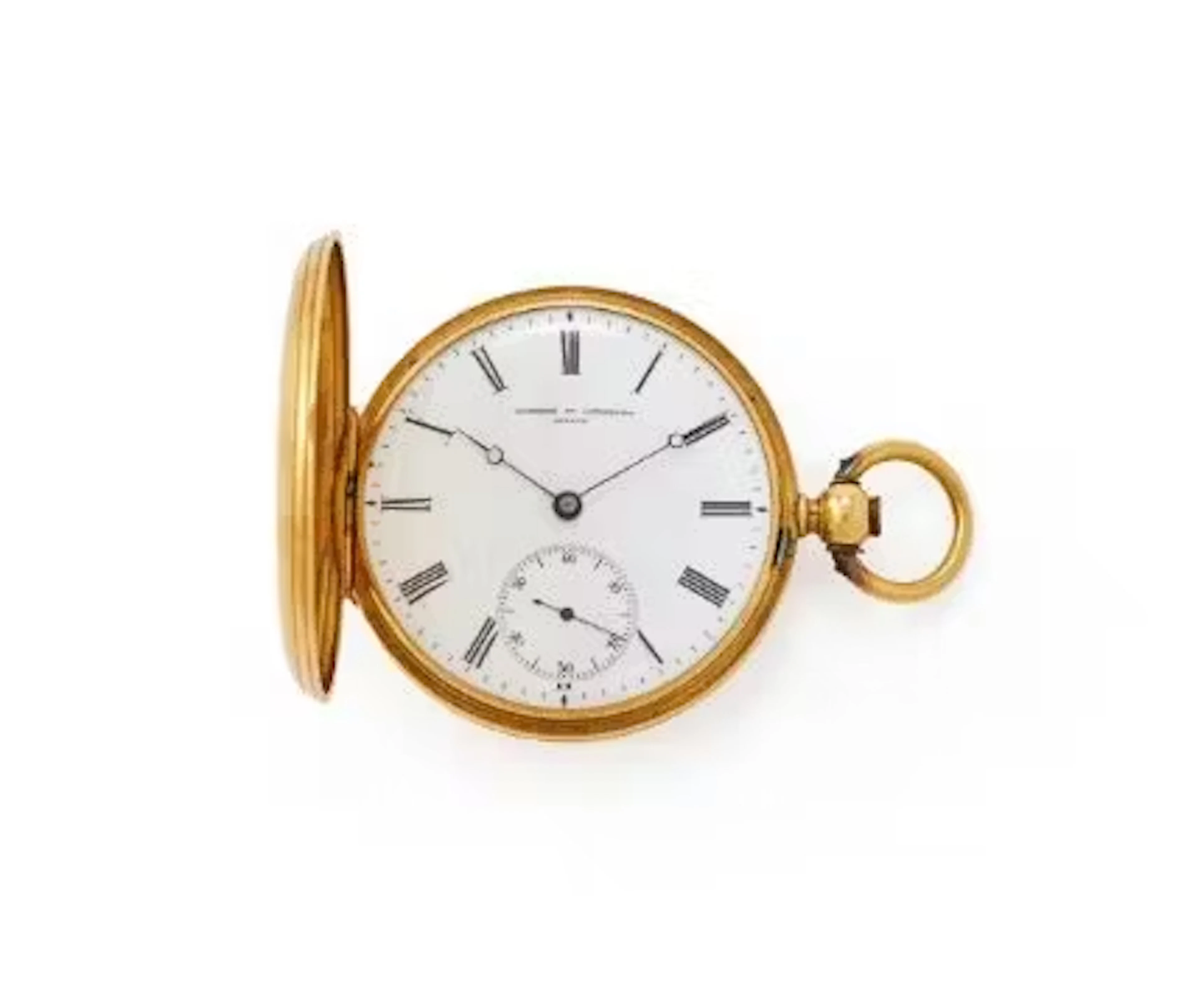 VACHERON CONSTANTIN, AN 18 CARAT GOLD FULL HUNTER POCKET WATCH