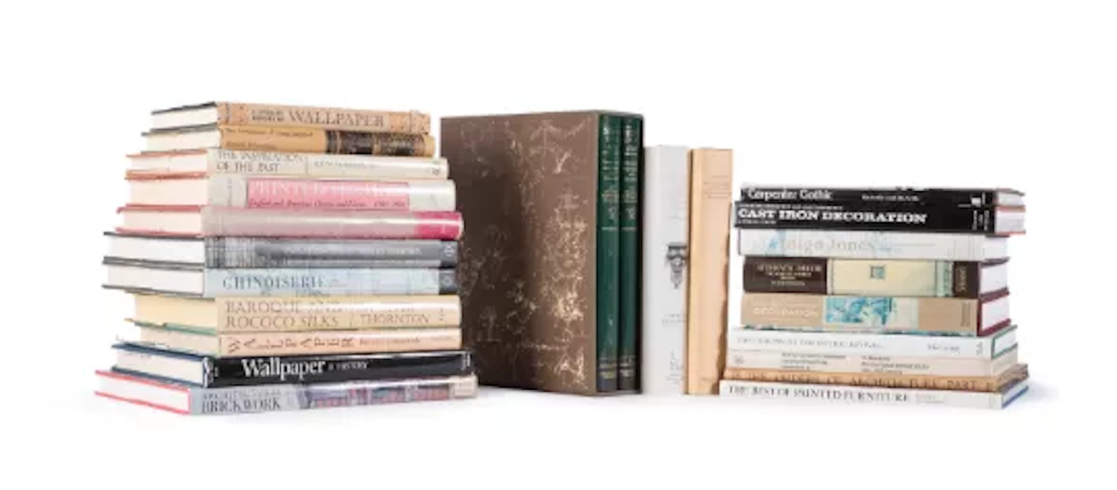 Ɵ A COLLECTION OF TWENTY-FOUR DESIGN REFERENCE BOOKS RELATING TO TEXTILES