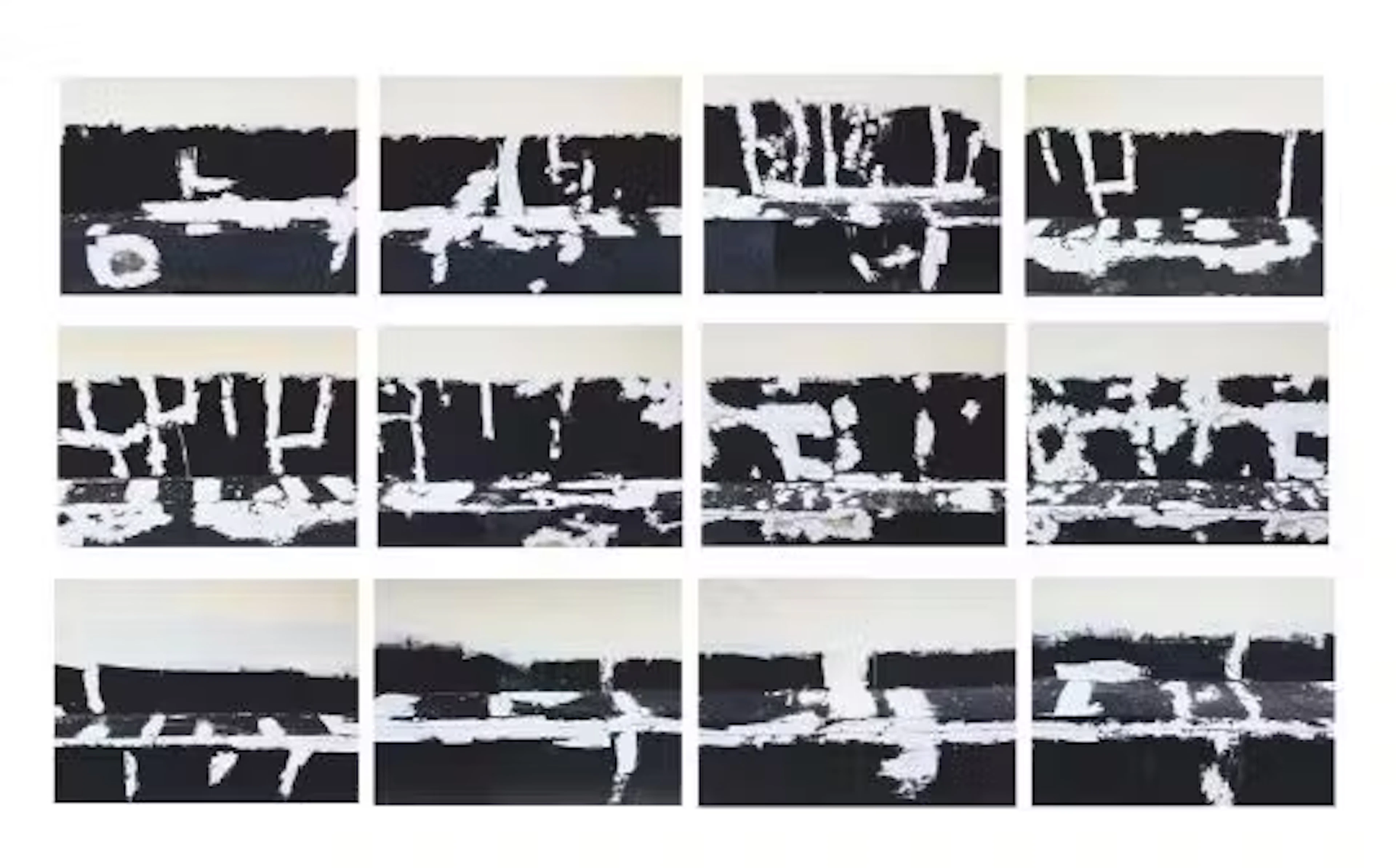 λ CORNELIA PARKER (BRITISH B. 1956), PRISON WALL ABSTRACT (A MAN ESCAPED)