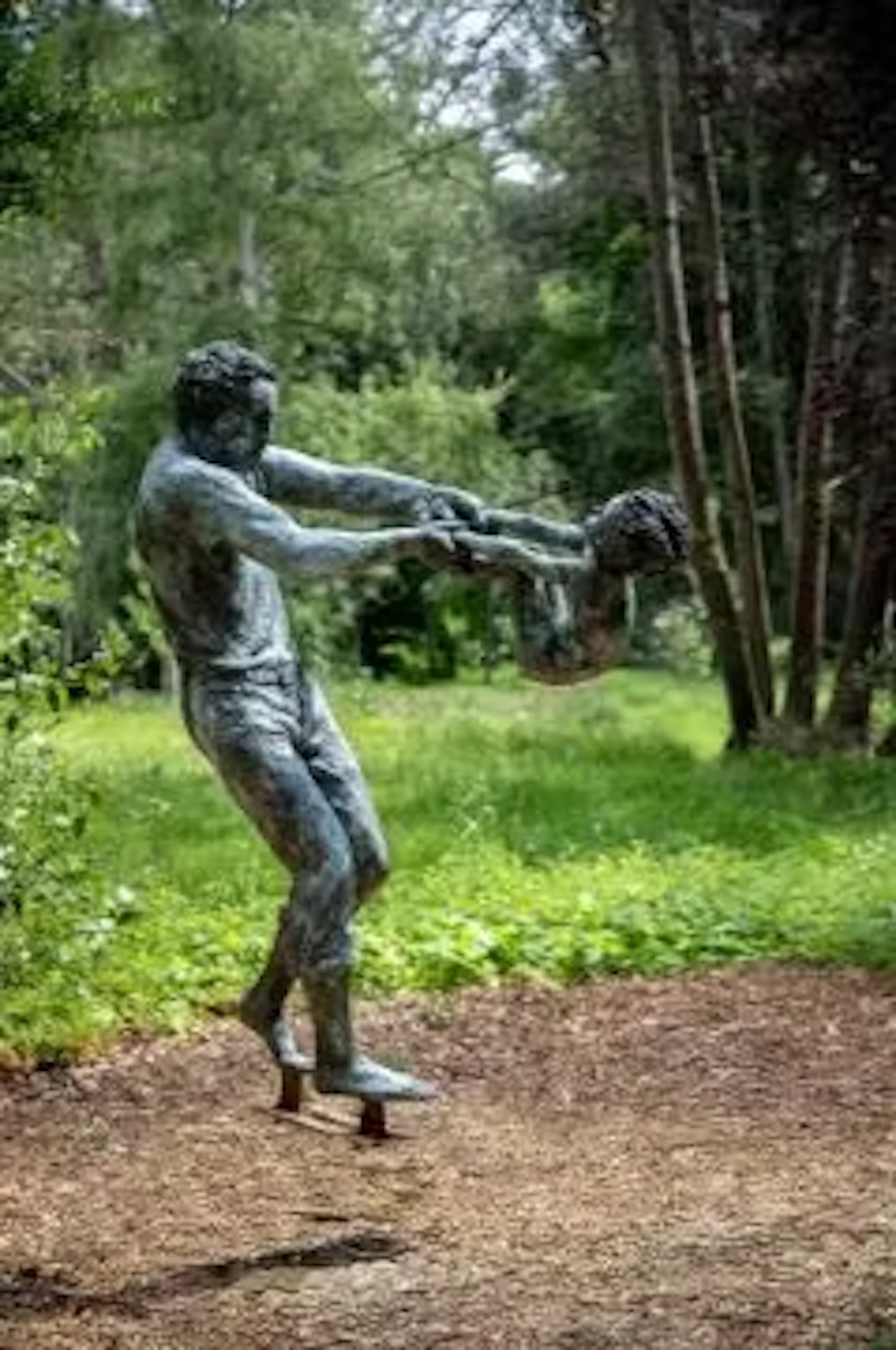 λ LORNE MACKEAN (BRITISH B. 1939), MAN AND BOY (JAMES AND SAM)