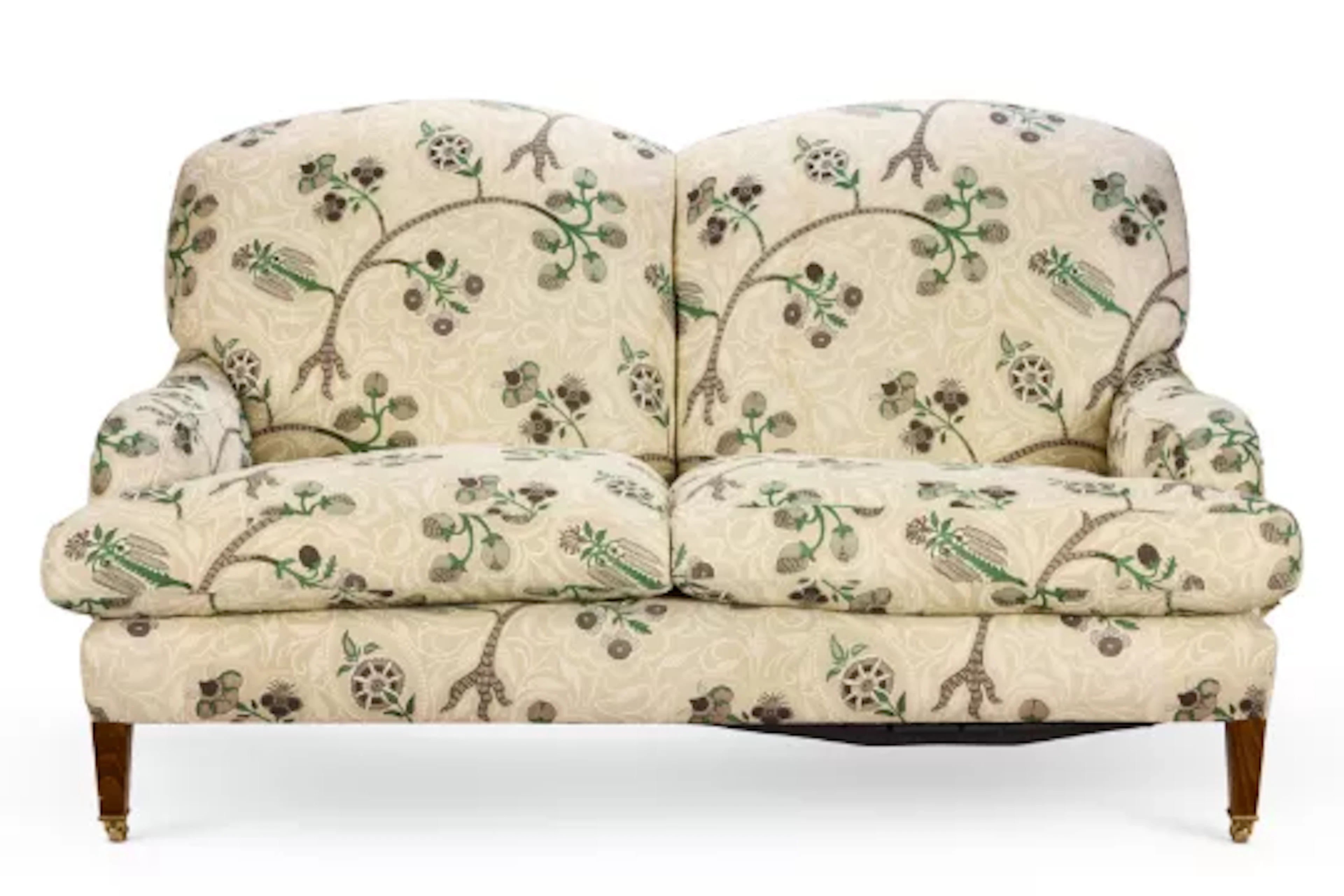 A BESPOKE SOFA UPHOLSTERED IN RAOUL TEXTILES 'INDIRA', BY SEAN COOPER