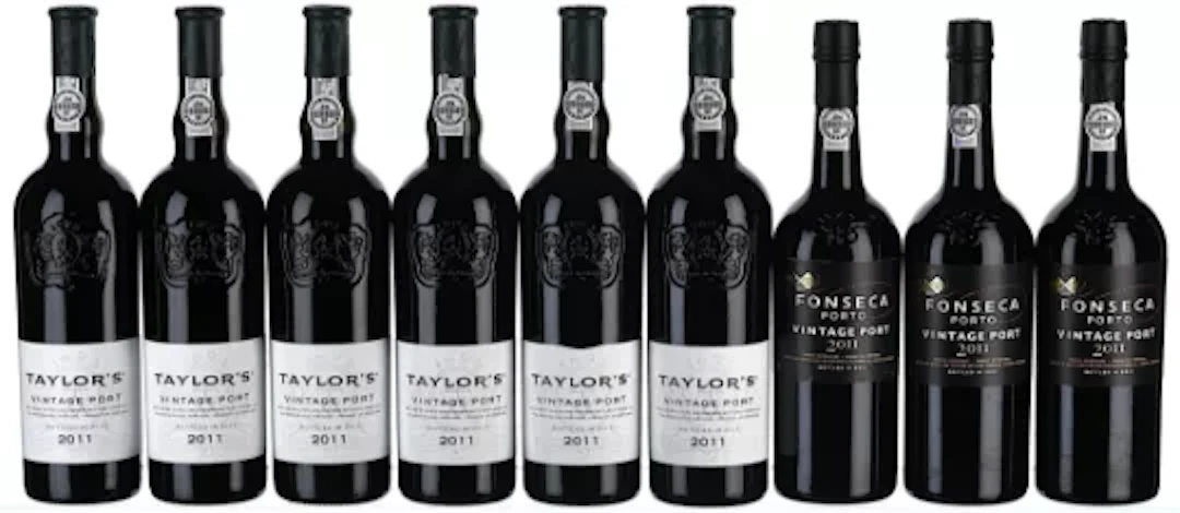 2011 Mixed Lot of Taylor's and Fonseca, Vintage Port
