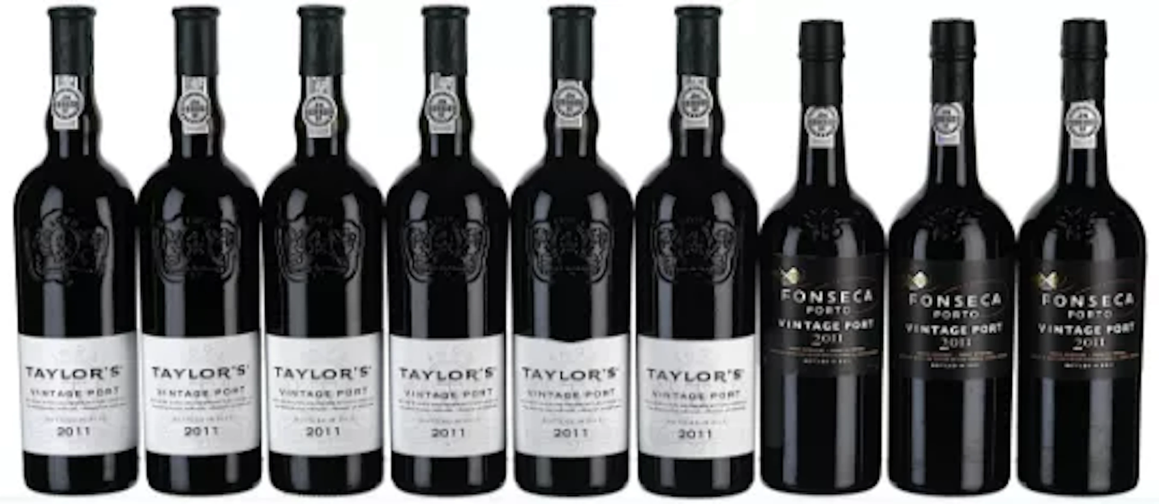 2011 Mixed Lot of Taylor's and Fonseca, Vintage Port