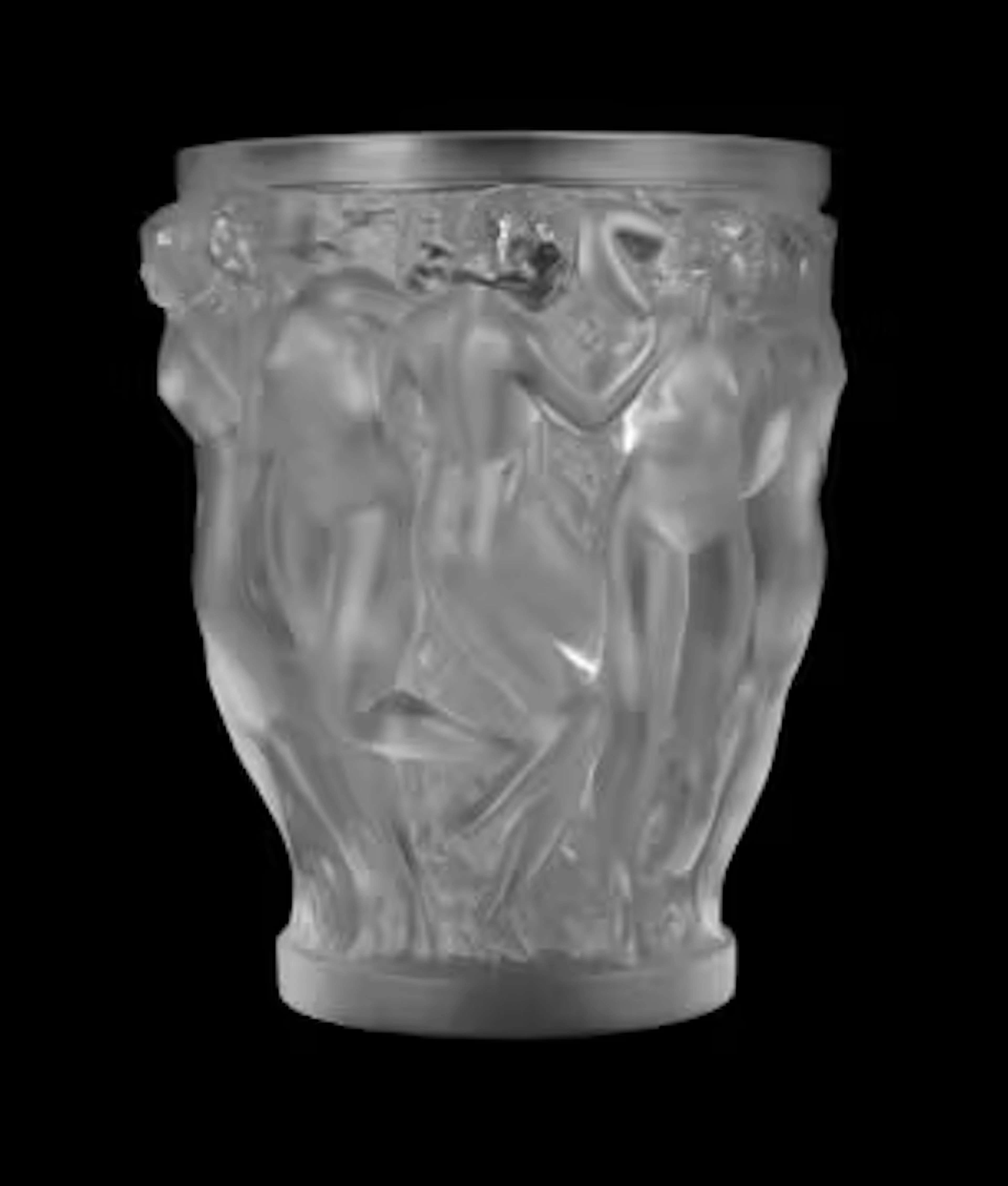RENÉ LALIQUE (FRENCH, 1860-1945), ‘BACCHANTES’ VASE; DESIGNED 1927;