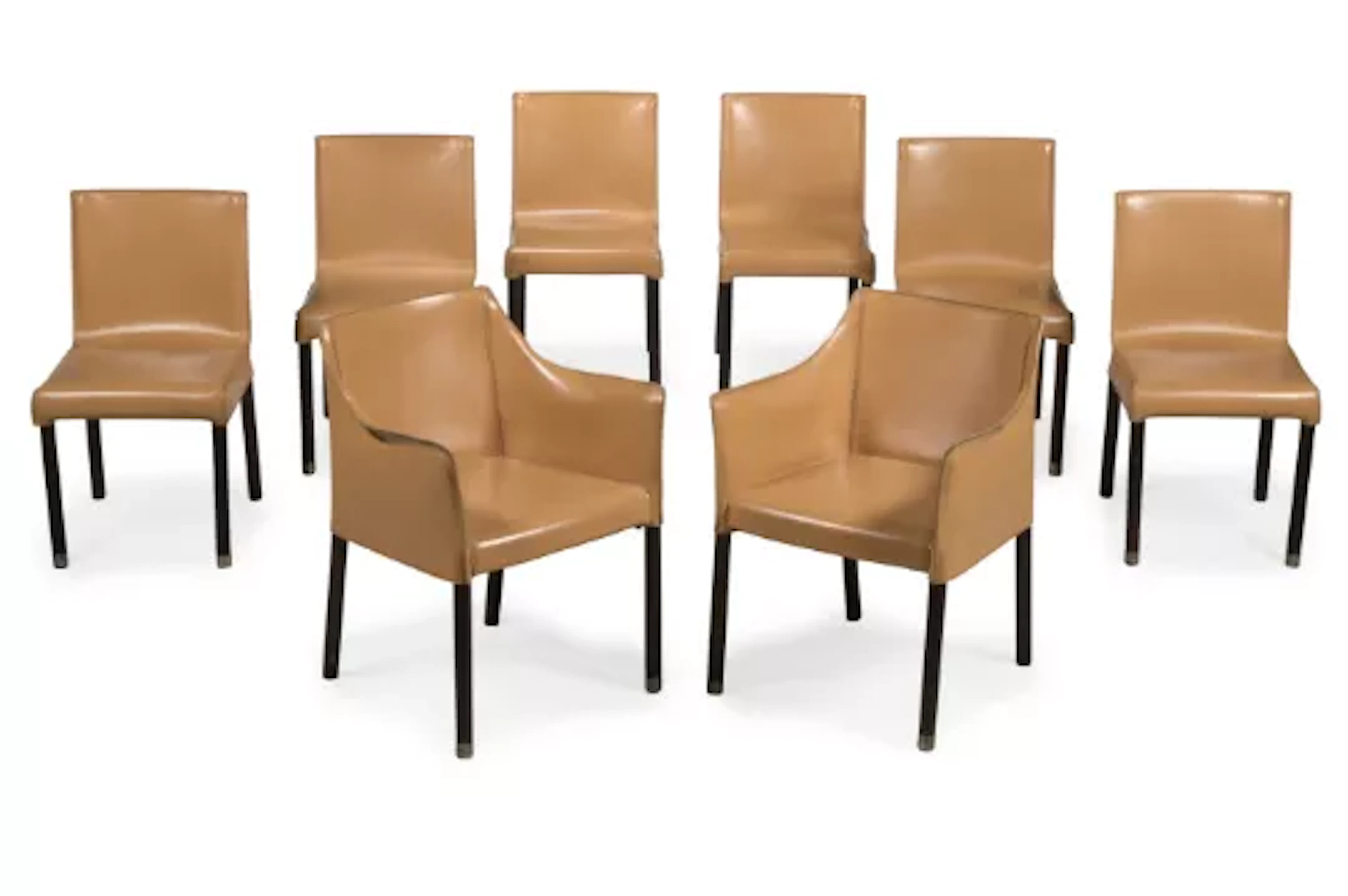 JASPER MORRISON (BRITISH, B.1969), A SET OF EIGHT DINING CHAIRS, CIRCA 2000