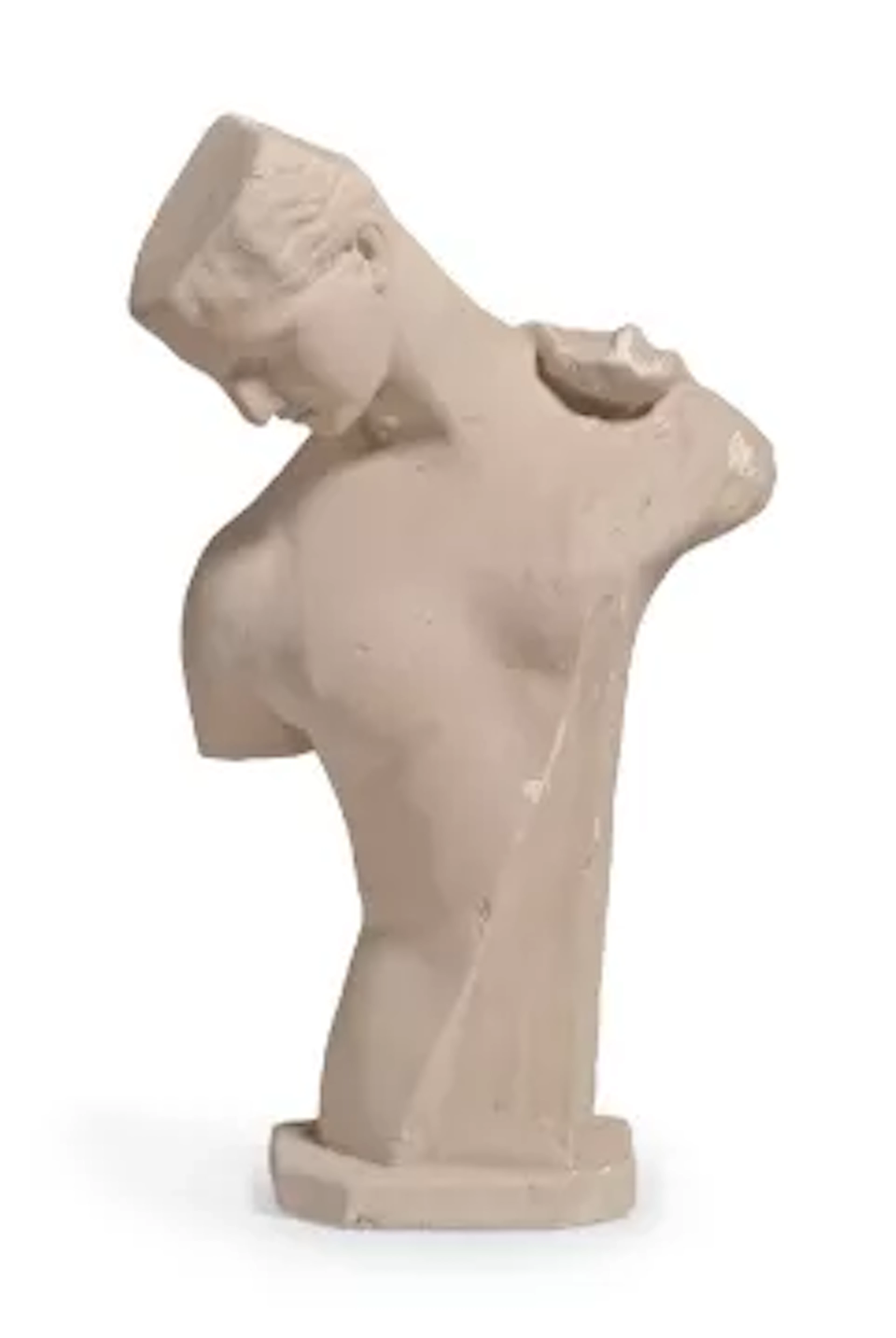AFTER THE ANTIQUE, A PLASTER FIGURE 'THE PSYCHE OF CAPUA', FRENCH