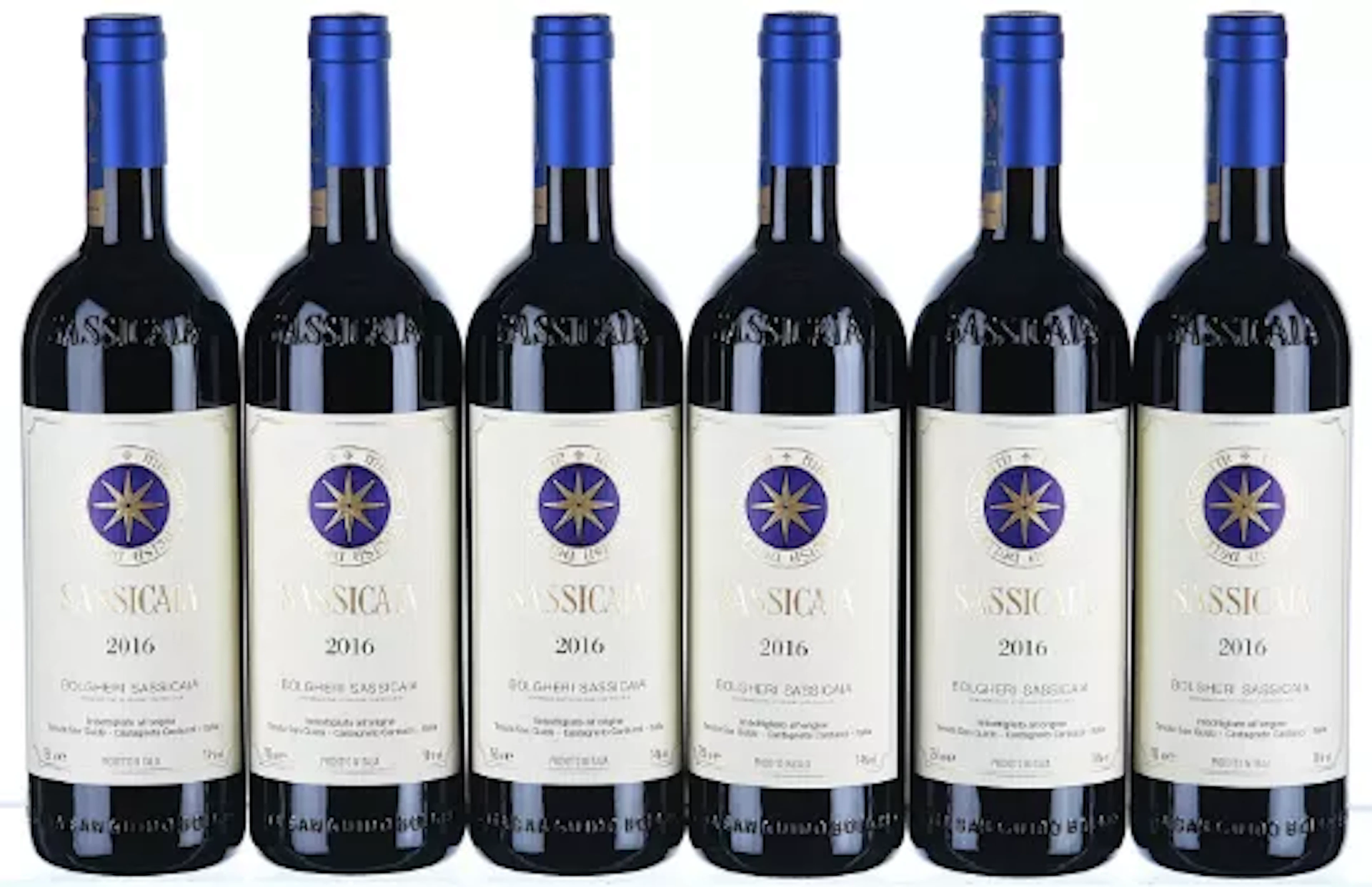 2016 Sassicaia, Tenuta San Guido, Bolgheri