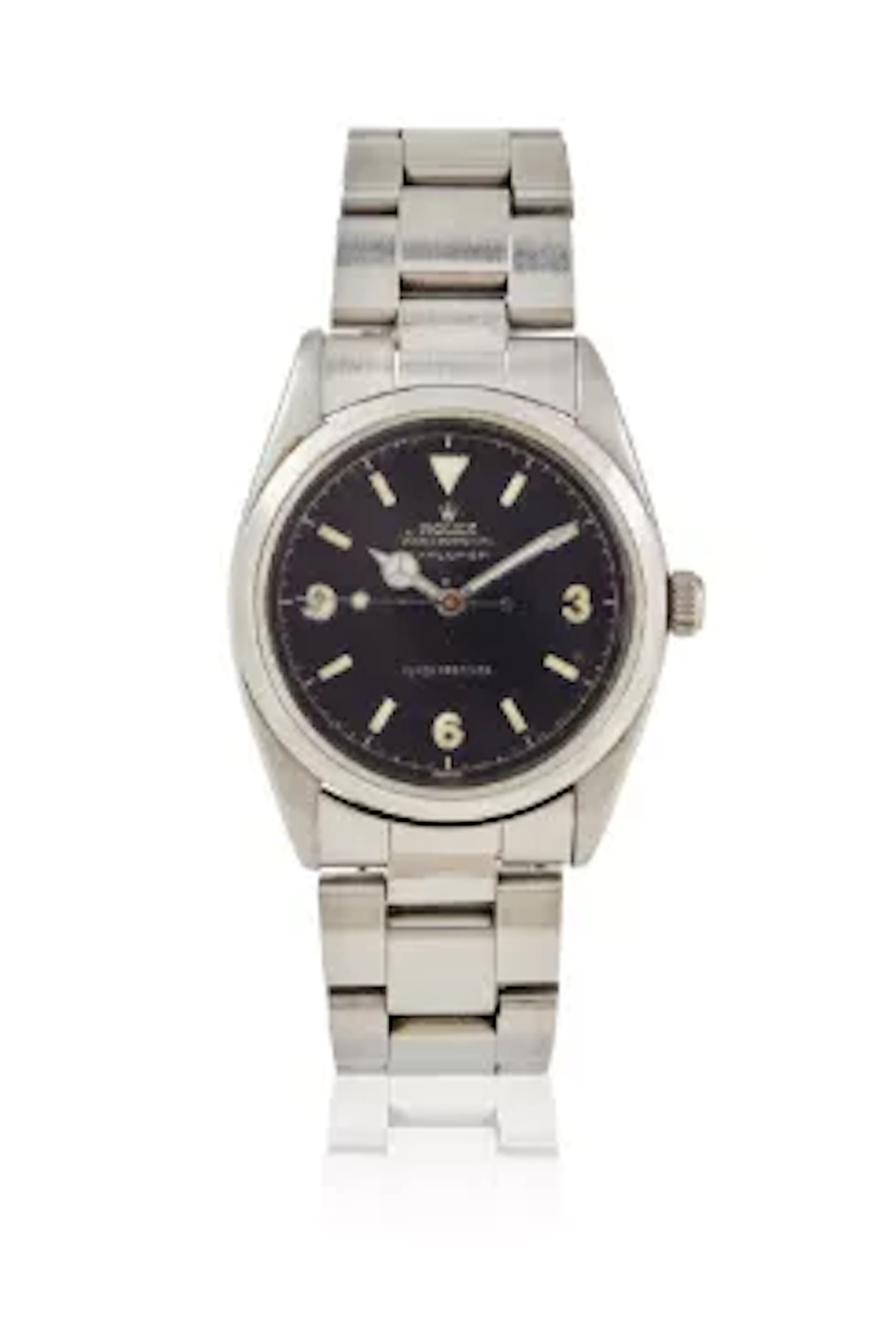 ROLEX, OYSTER PERPETUAL EXPLORER, REF. 5504, A STAINLESS STEEL BRACELET WATCH