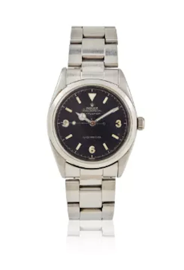 ROLEX, OYSTER PERPETUAL EXPLORER, REF. 5504, A STAINLESS STEEL BRACELET WATCH