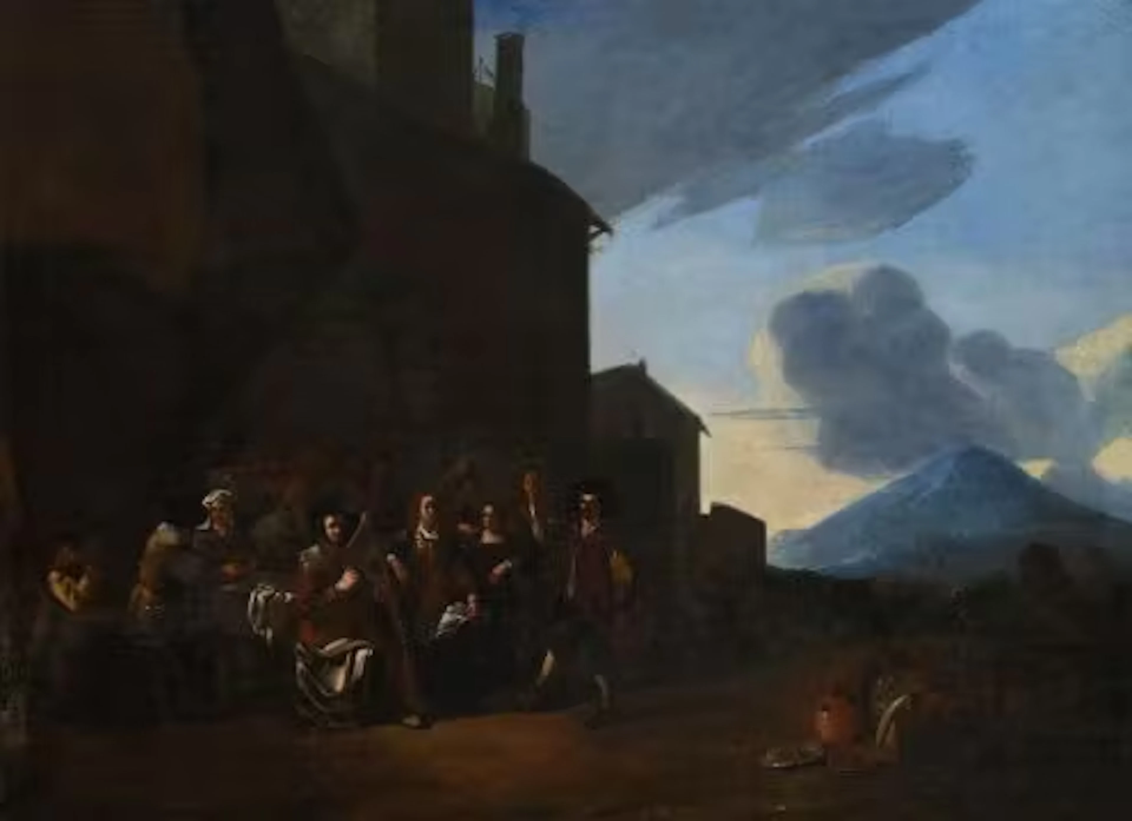 ATTRIBUTED TO JOHANNES LINGELBACH, FIGURES CAROUSING, PLAYING THE