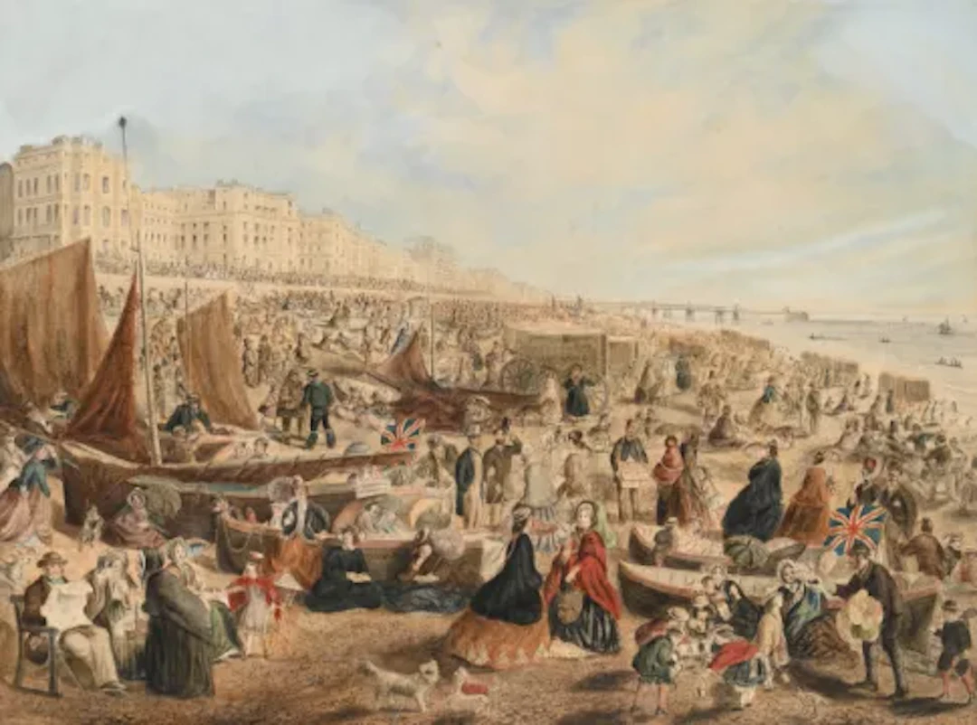 REVD. EDWARD BRADLEY 'CUTHBERT BEDE' (BRITISH 1827-1889), BRIGHTON BEACH