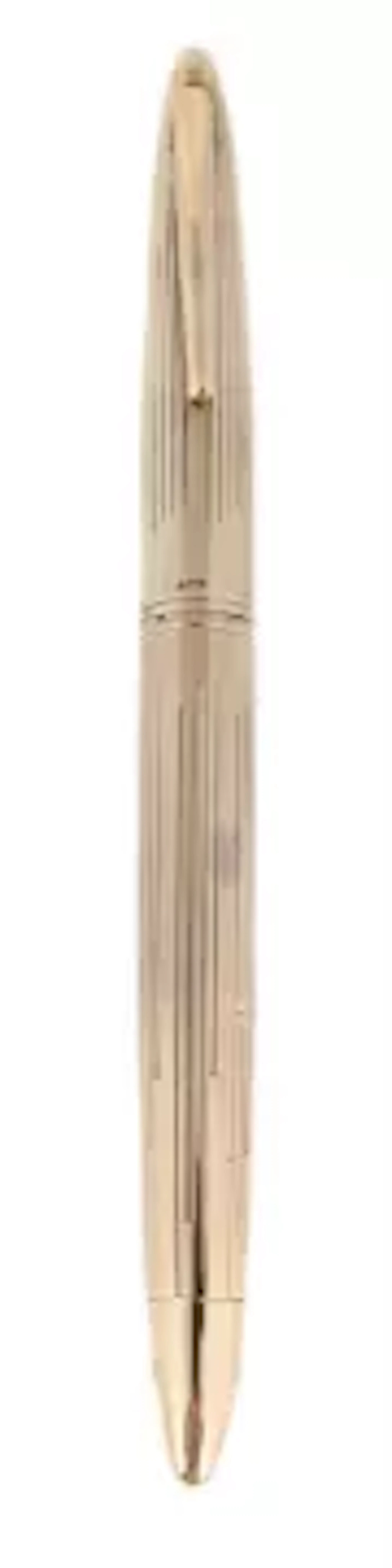 SHEAFFER, SNORKEL, A 9 CARAT GOLD FOUNTAIN PEN