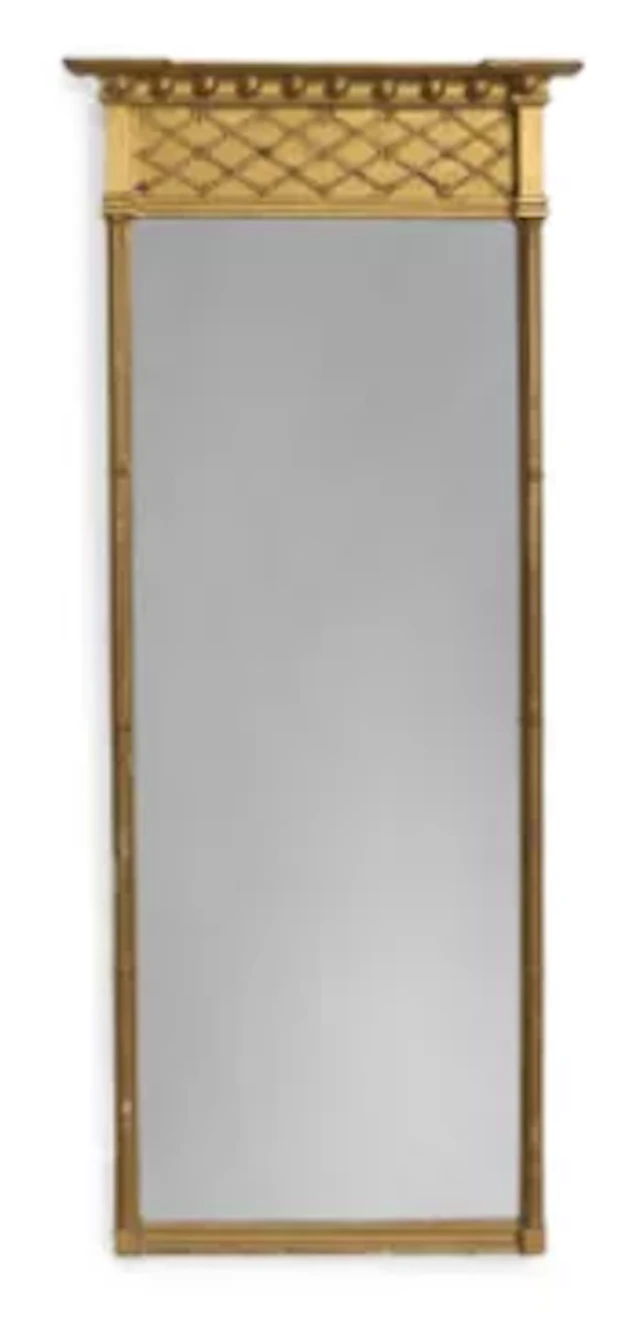 A REGENCY GILTWOOD PIER MIRROR, CIRCA 1815
