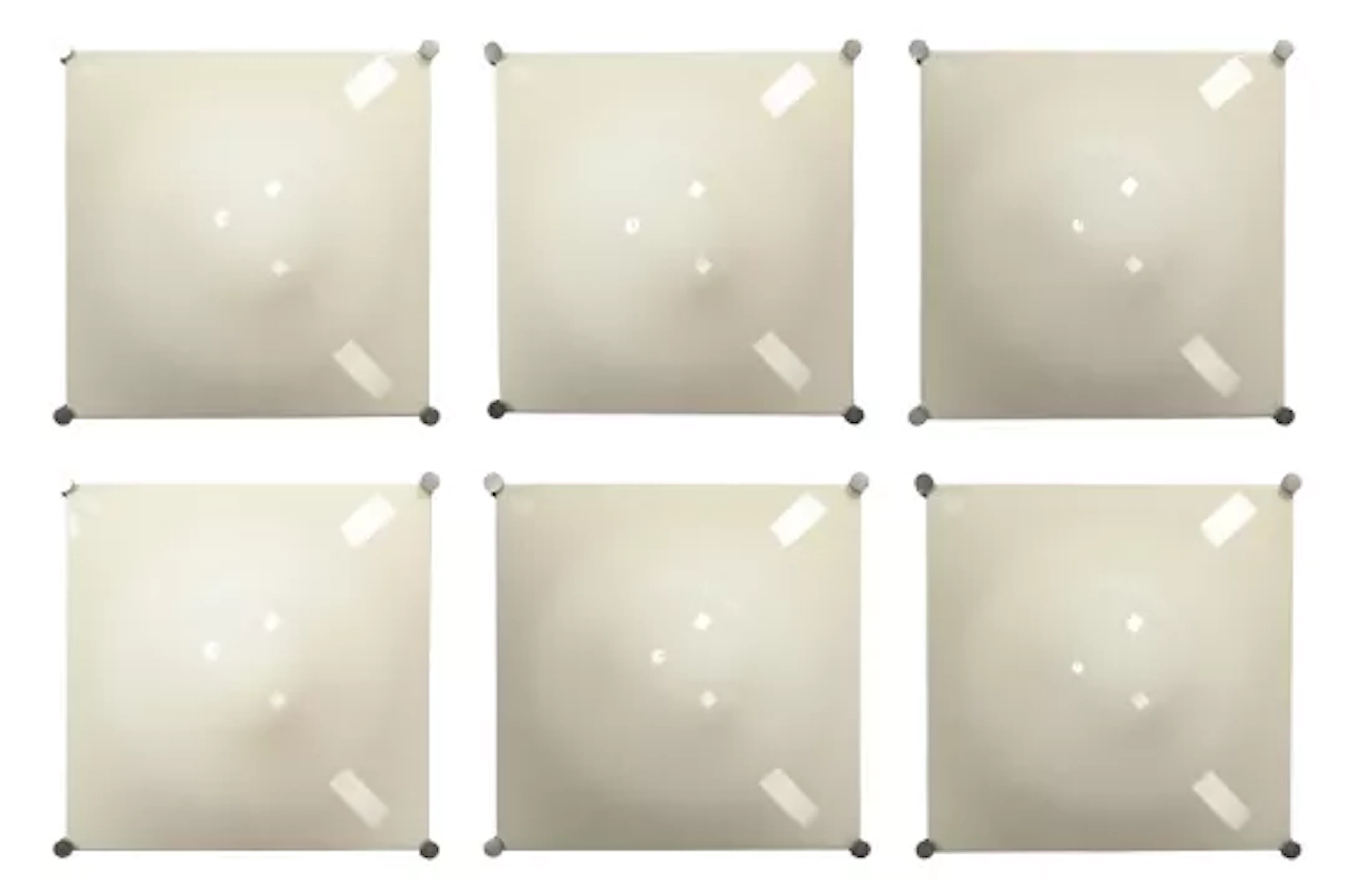 IGUZZINI (ITALIAN, FD.1959), A SET OF SIX 'DADA' WALL LIGHTS, SECOND
