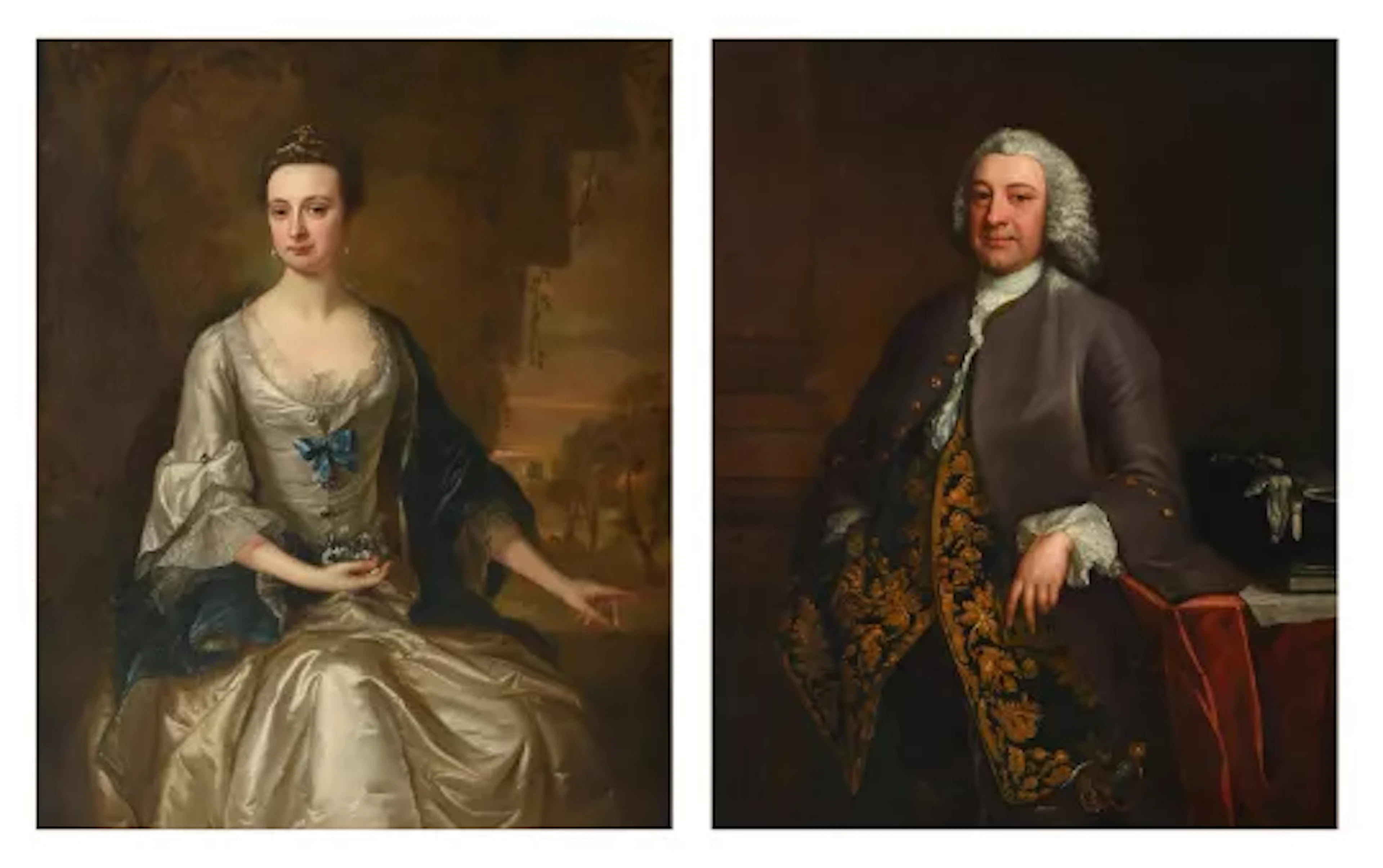 CIRCLE OF JEAN-BAPTISTE VAN LOO (FRENCH 1684-1745), SIR SAMUEL AND