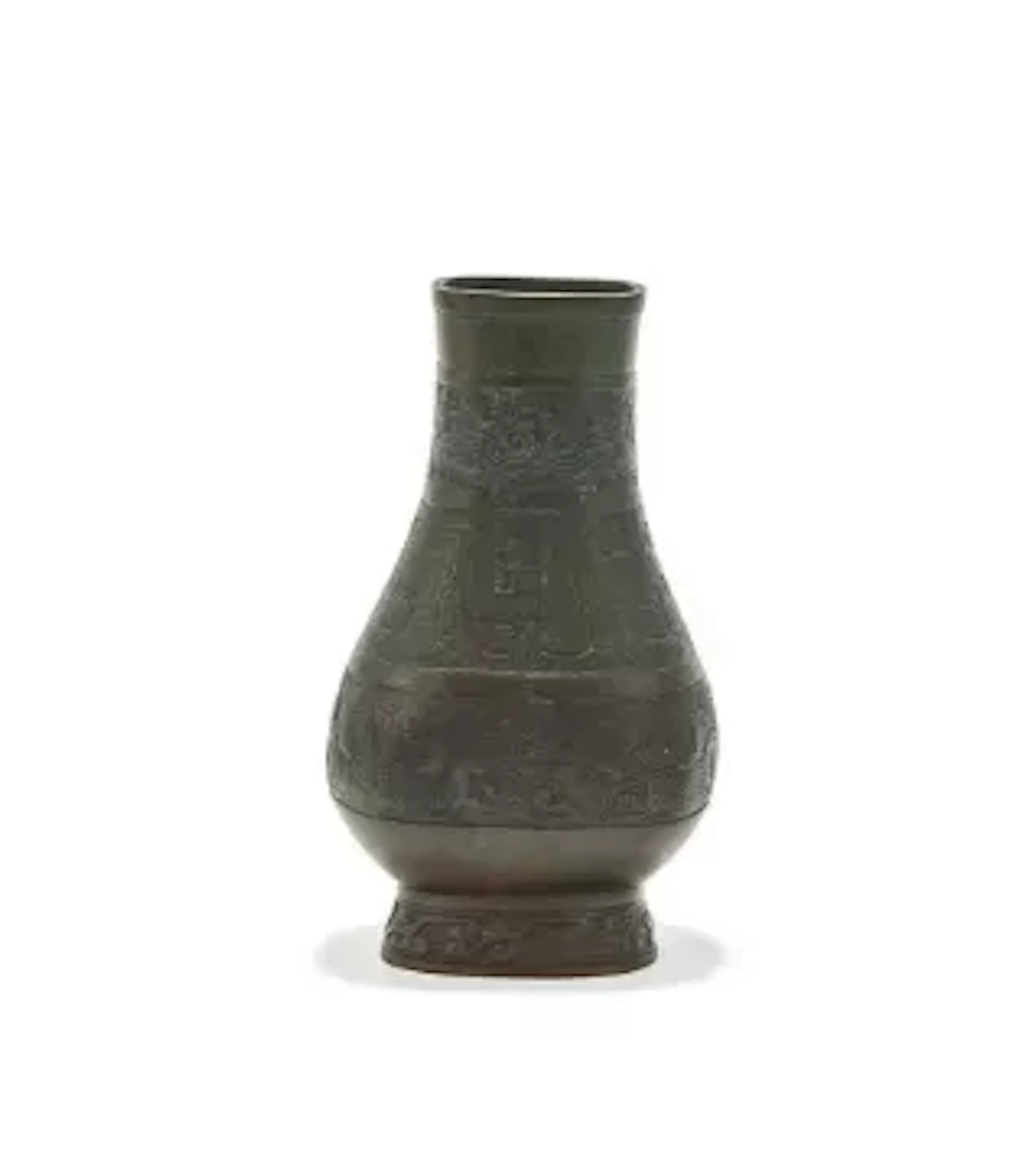 A Chinese bronze vase