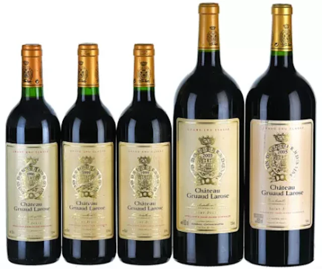 1996/2005 Mixed Lot of Chateau Gruaud Larose 2eme Cru Classe, Saint-Julien