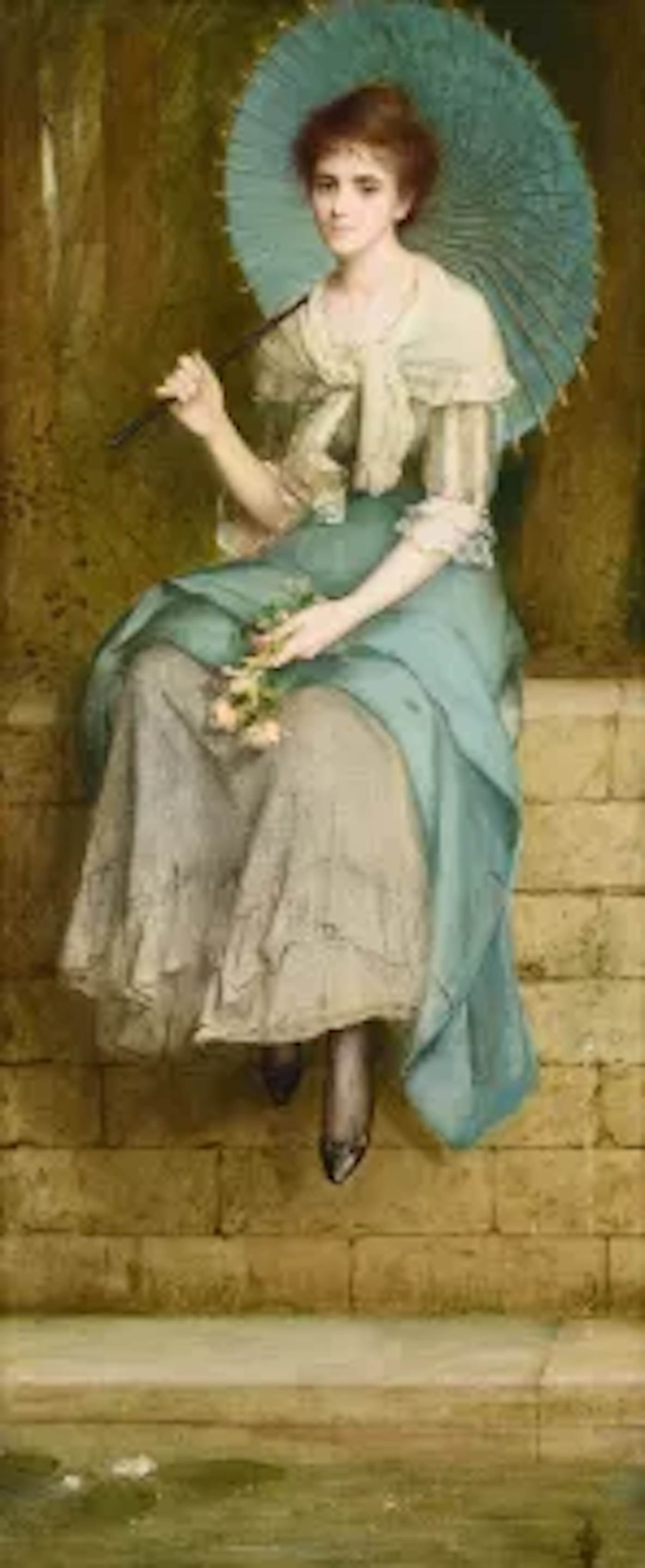 CHARLES EDWARD HALLÉ (BRITISH, 1846–1914), THE FOUNTAIN