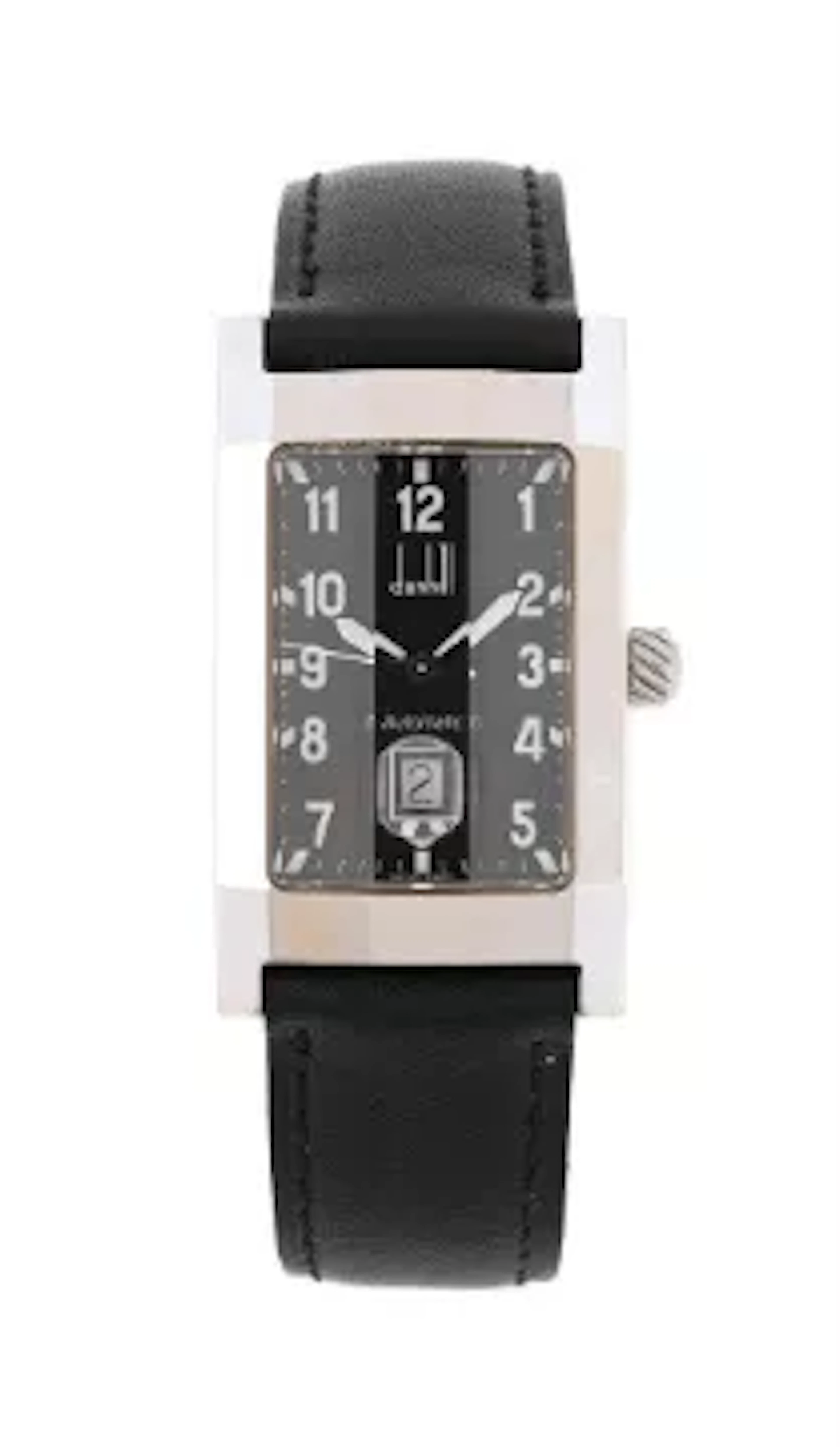 DUNHILL, REF. 8015, A STAINLESS STEEL WRISTWATCH WITH DATE