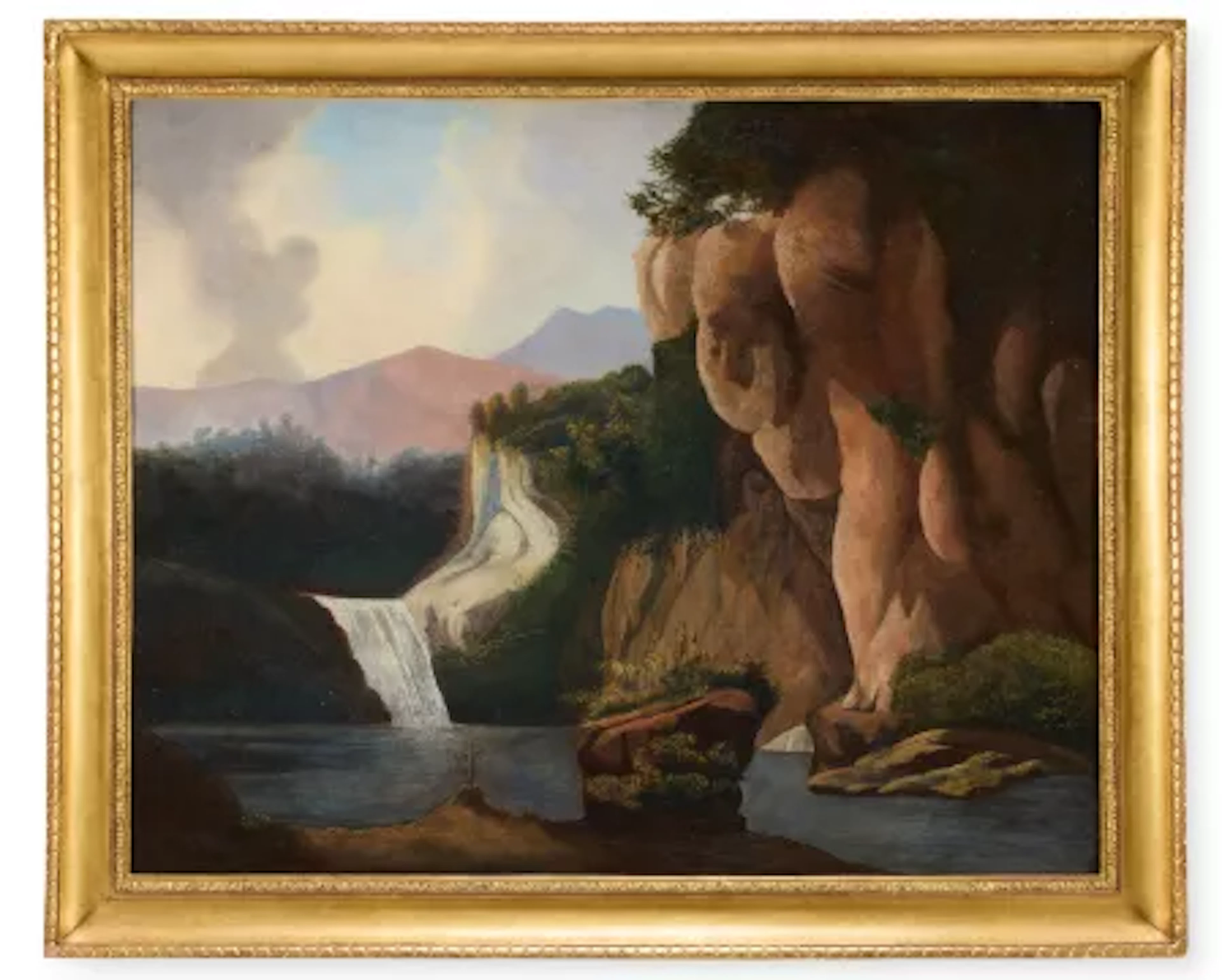 ITALIAN SCHOOL (19TH CENTURY), LE CASCATE DI TIVOLI