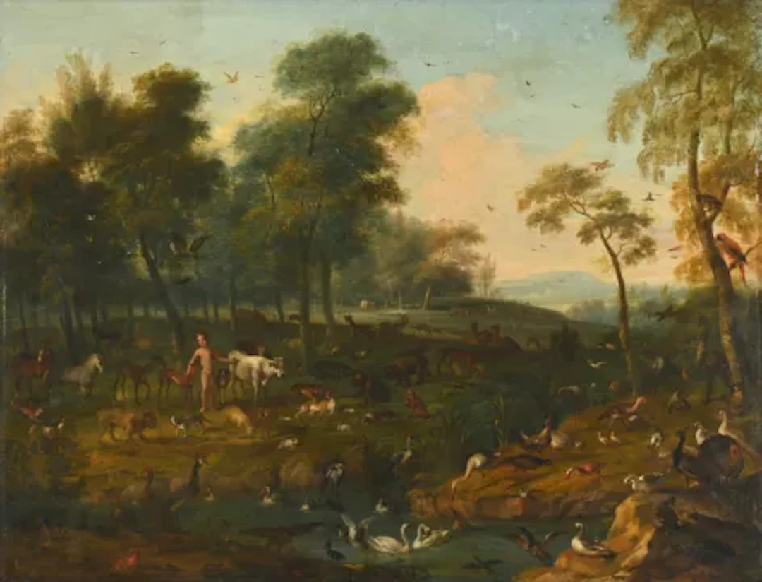 CIRCLE OF JAN VAN KESSEL (DUTCH 1626-1679)GARDEN OF EDEN