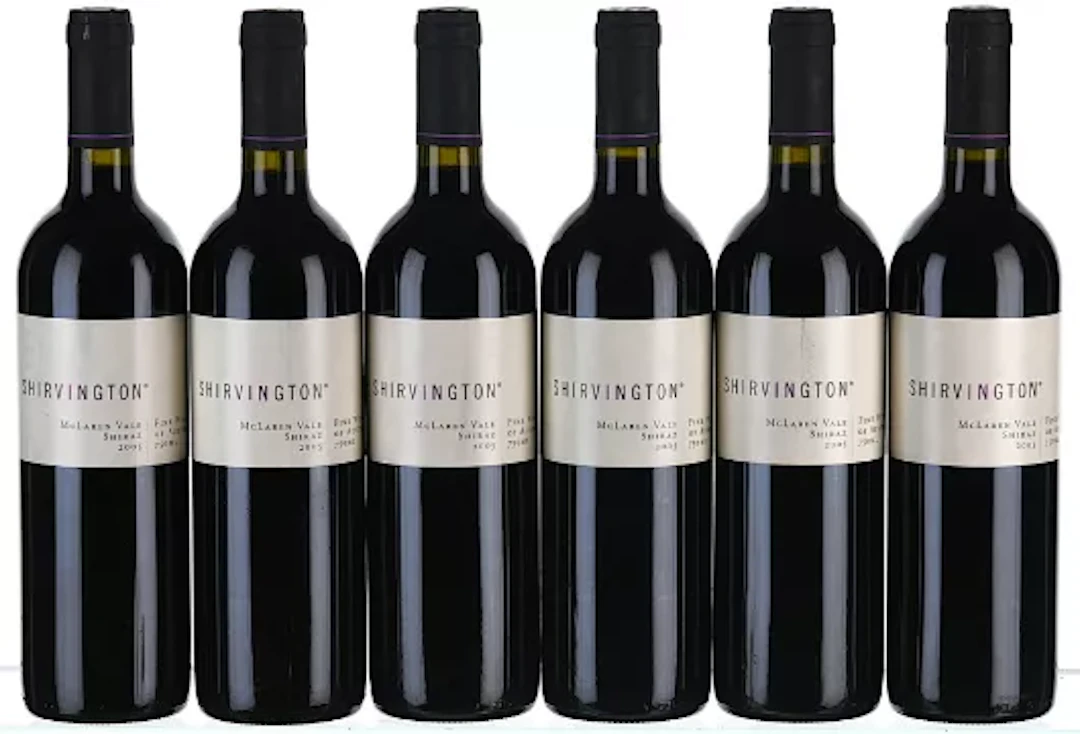 ß 2005 Shirvington, Shiraz, McLaren Vale - In Bond