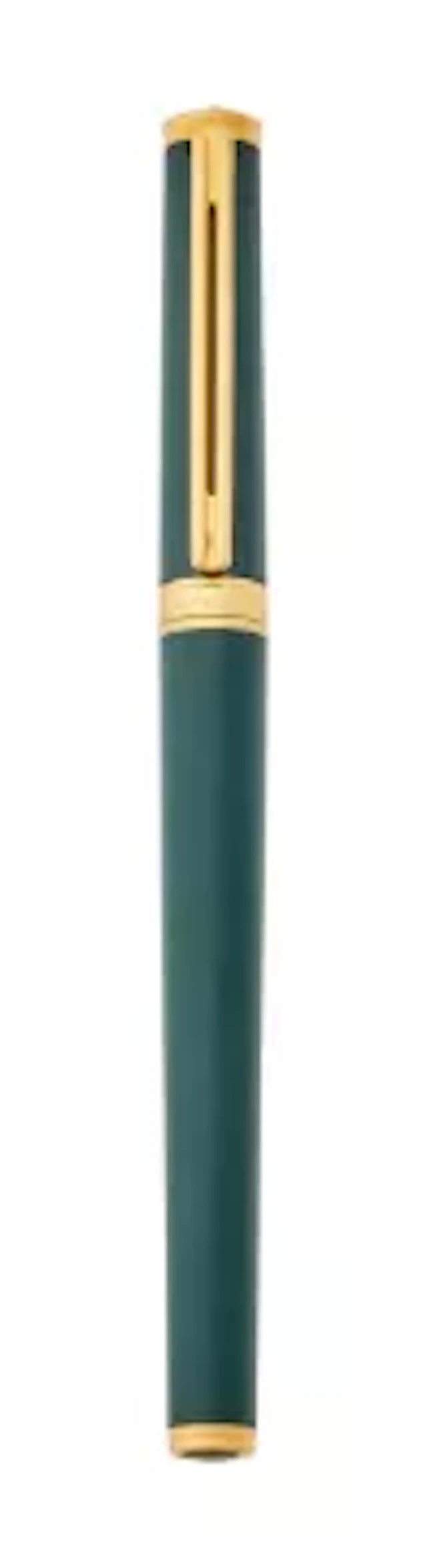 MONTBLANC, NOBLESSE OBLIGE, A GREEN LACQUER FOUNTAIN PEN