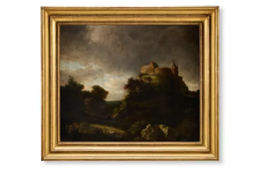 FOLLOWER OF JAKOB VAN RUISDAEL (DUTCH 1628-1682), A LANDSCAPE WITH