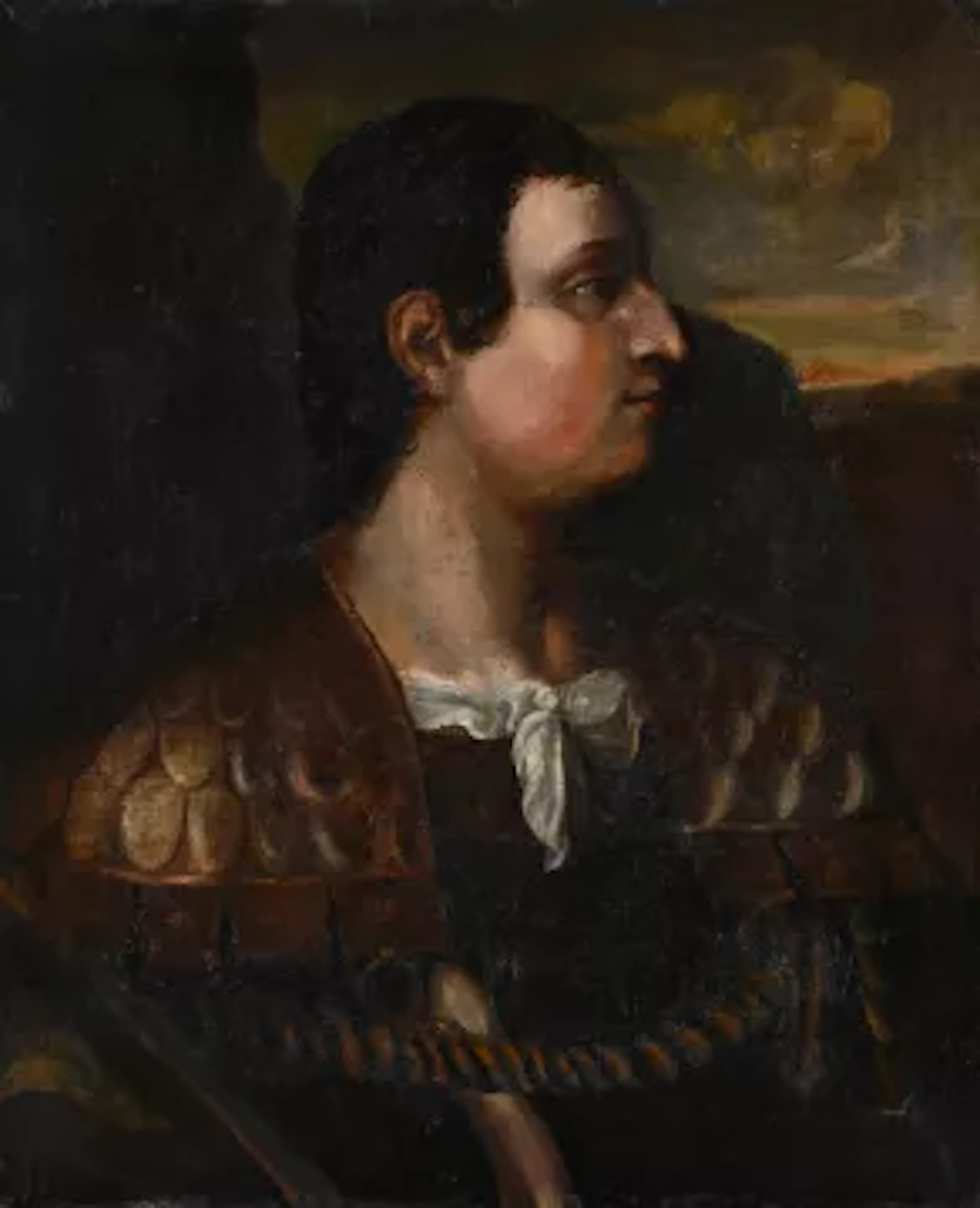 FOLLOWER OF TIZIANO VECELLIO, CALLED TITIAN, PORTRAIT OF THE EMPEROR OTHO