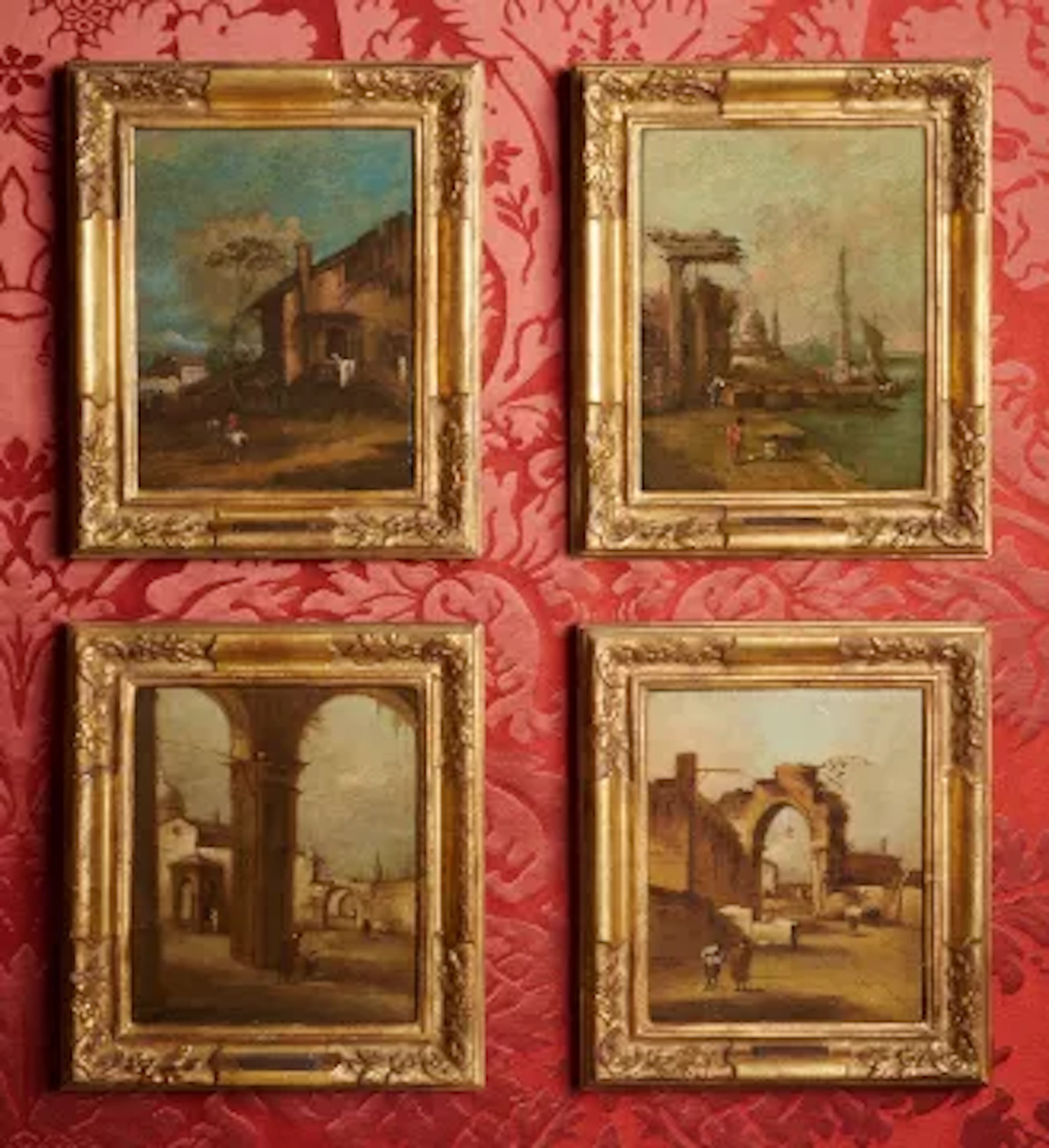 FOLLOWER OF FRANCESCO GUARDI, ARCHITECTURAL CAPRICCI