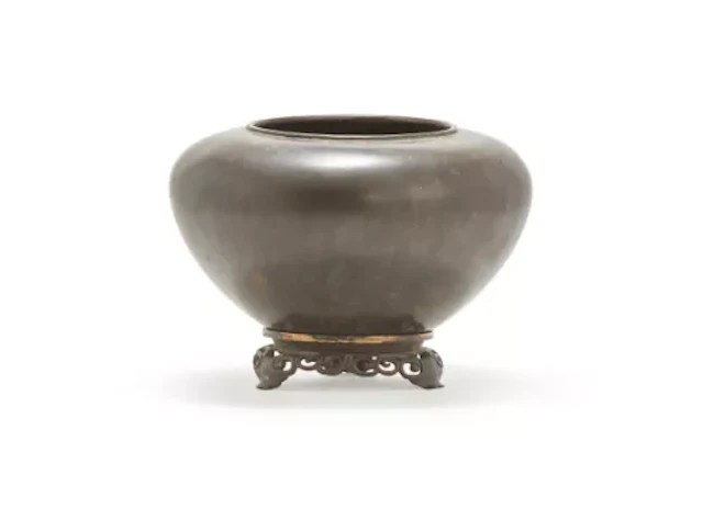 A large Chinese bronze Daoist censer, 17th or 18th century