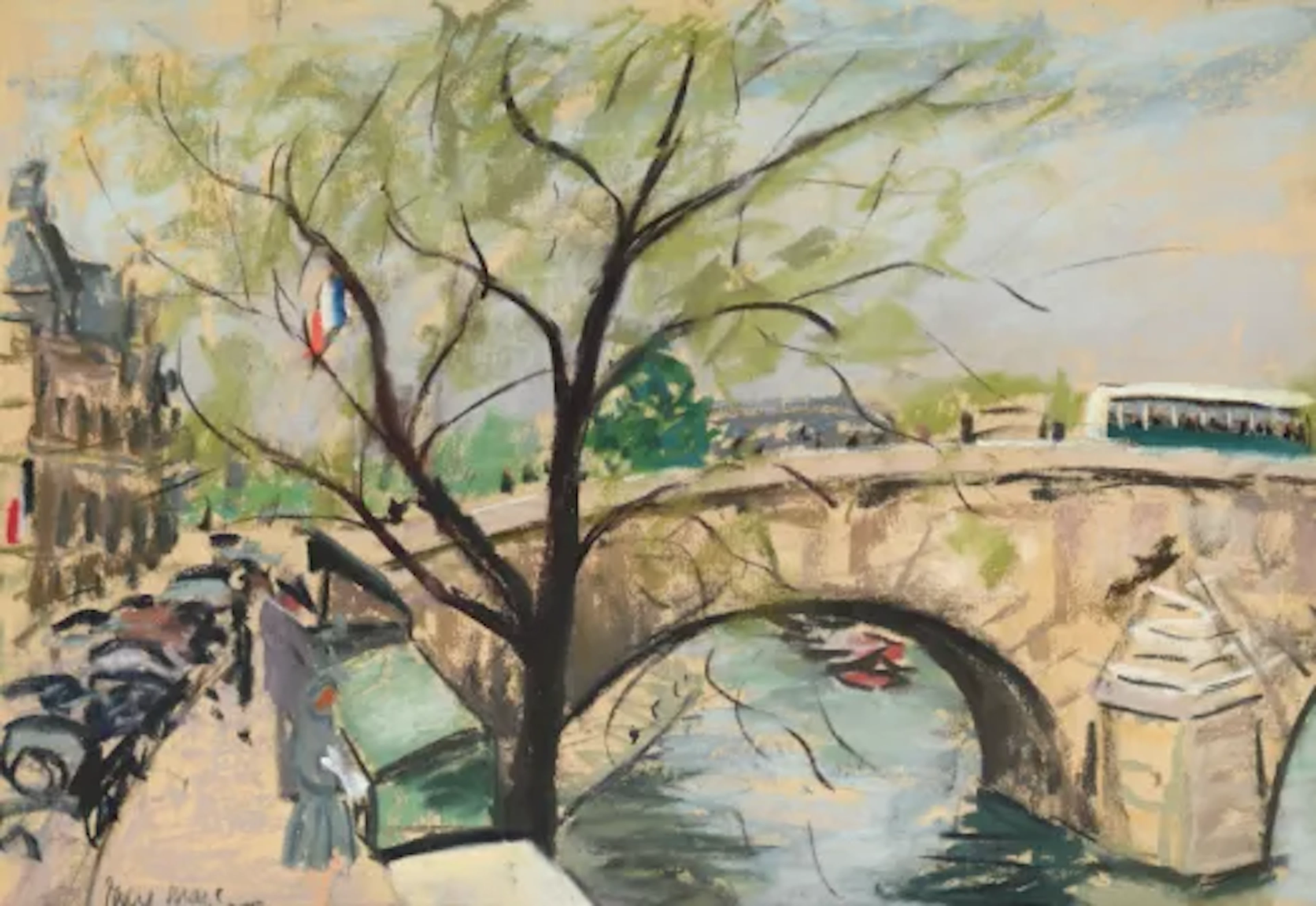 λ PAUL LUCIEN MAZE (FRENCH/BRITISH 1887-1979), PONT NEUF FROM THE