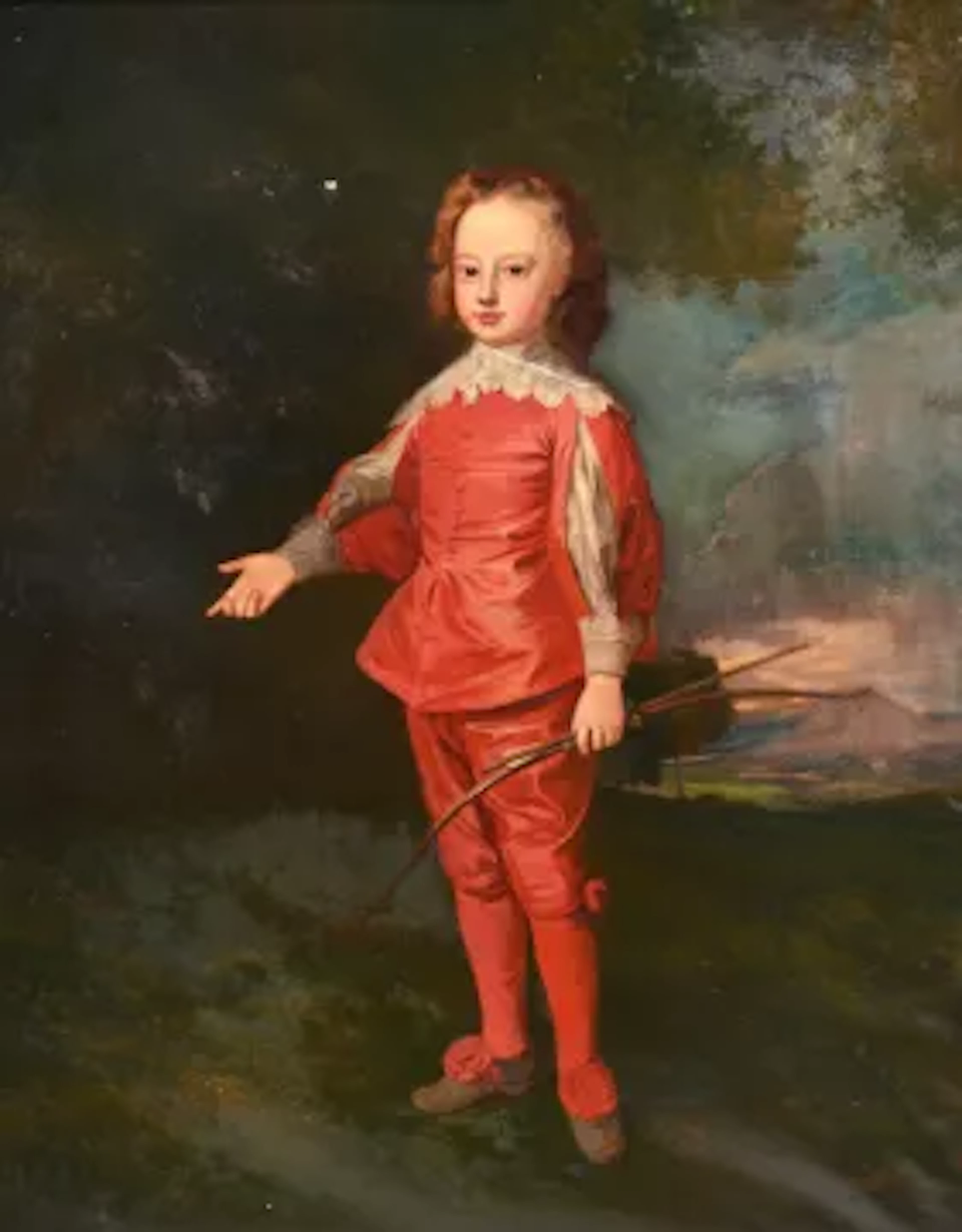 MANNER OF JOSEPH HIGHMORE, PORTRAIT OF A BOY, TRADITIONALLY IDENTIFIED