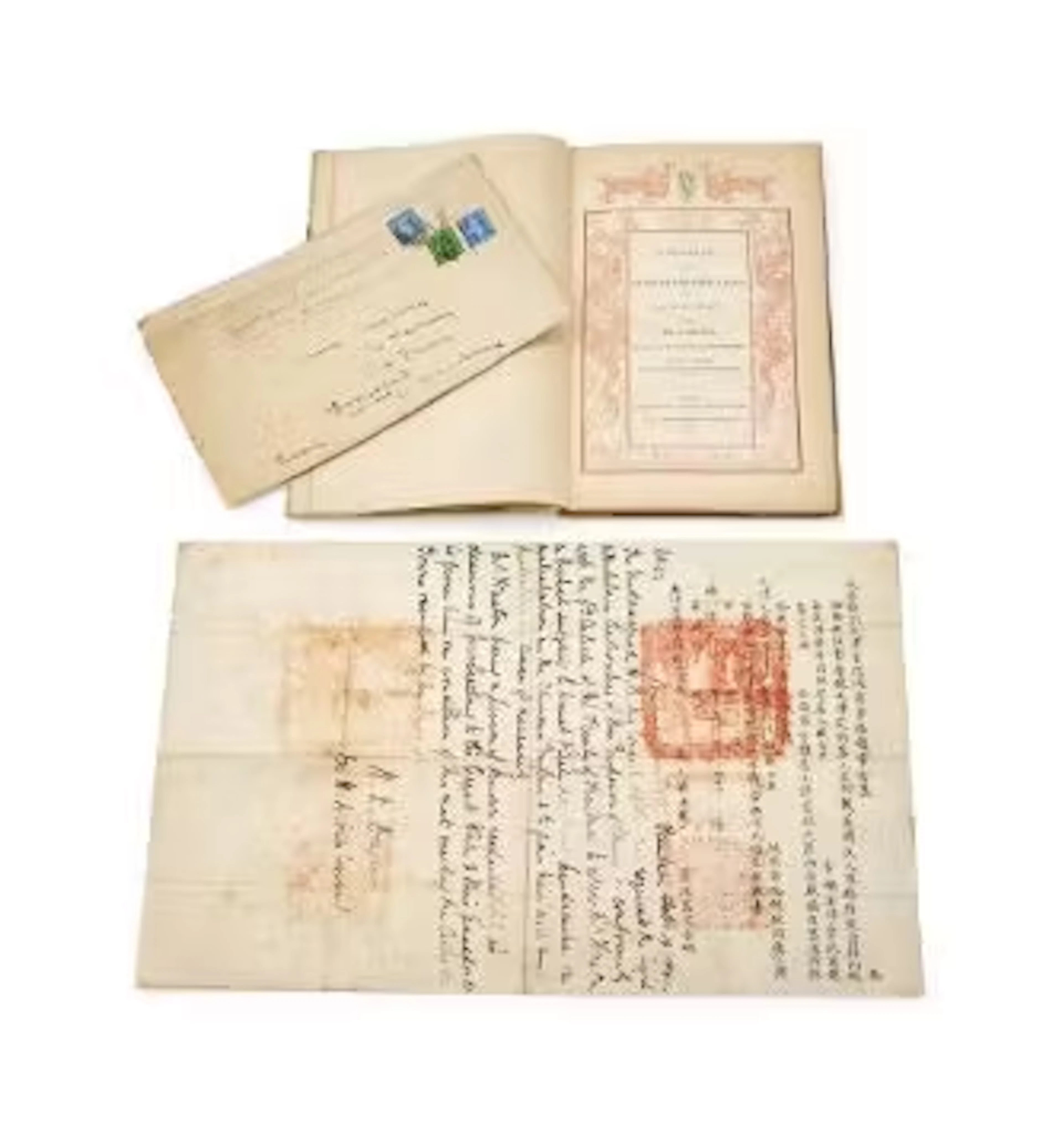 Ɵ An interesting consular document requesting free passage in China