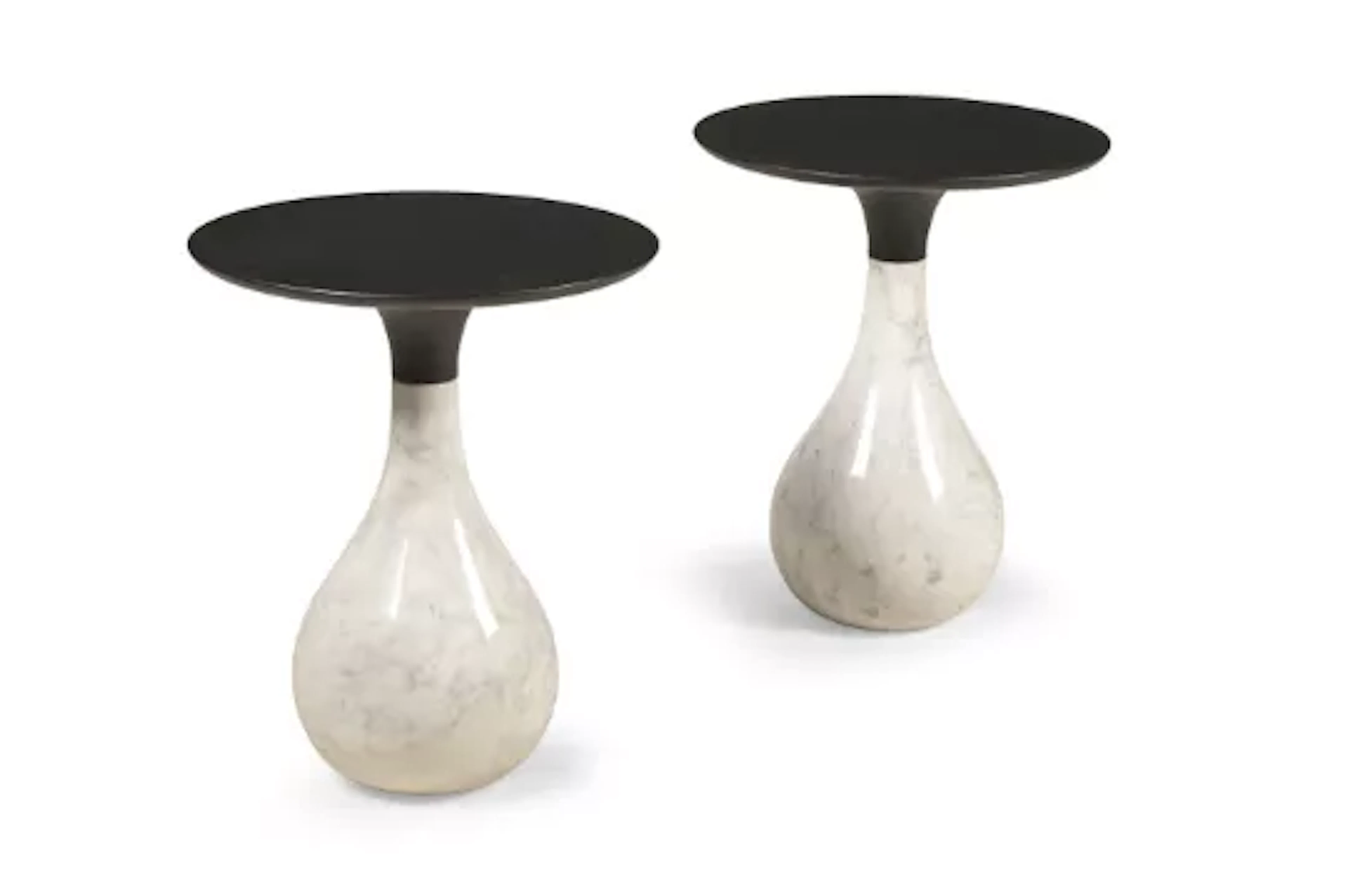 FABRICE BERRUX (FRENCH, B.1964), TWO 'AQUA' TABLES, EARLY 21ST CENTURY