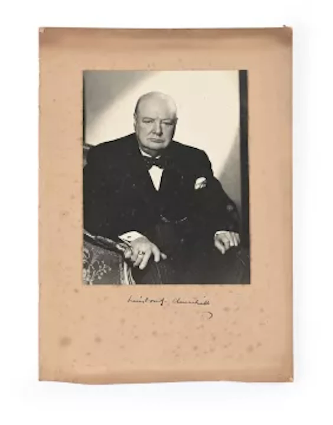 VIVIENNE (FLORENCE VIVIENNE MELLISH) (BRITISH 1889-1982), SIR WINSTON CHURCHILL