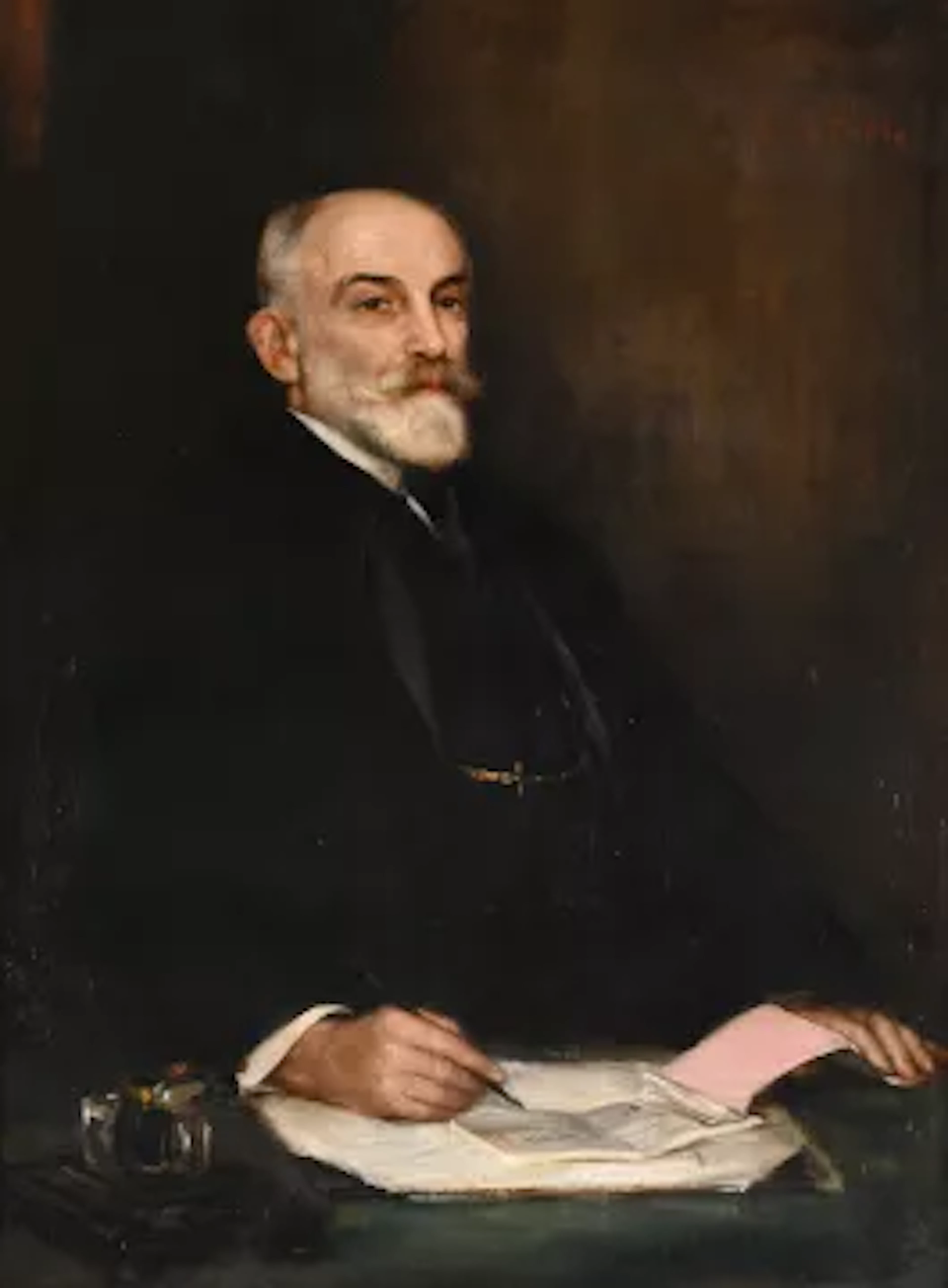 KAZUNORI ISHIBASHI (JAPANESE 1876-1928), PORTRAIT OF DR FREDERICK JOHN SMITH