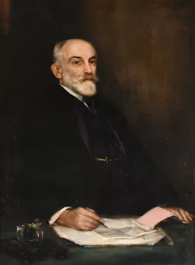 KAZUNORI ISHIBASHI (JAPANESE 1876-1928), PORTRAIT OF DR FREDERICK JOHN SMITH