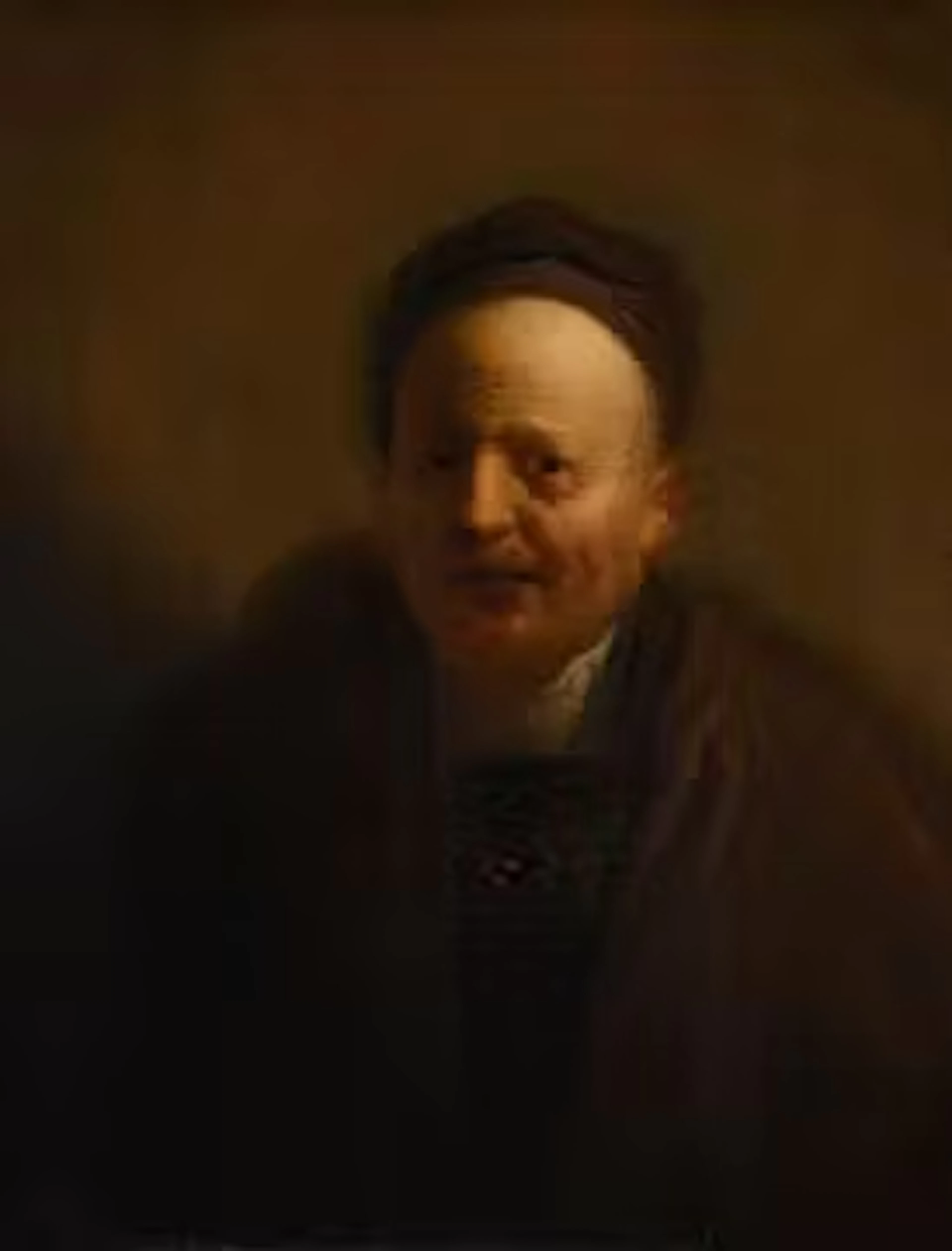 FOLLOWER OF REMBRANDT HARMENSZOON VAN RIJN, PORTRAIT OF AN ELDERLY MAN