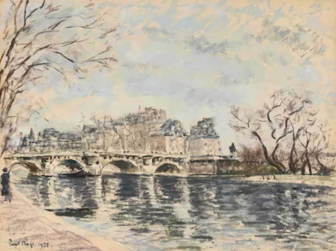 λ PAUL LUCIEN MAZE (FRENCH/BRITISH 1887-1979), PONT NEUF, PARIS