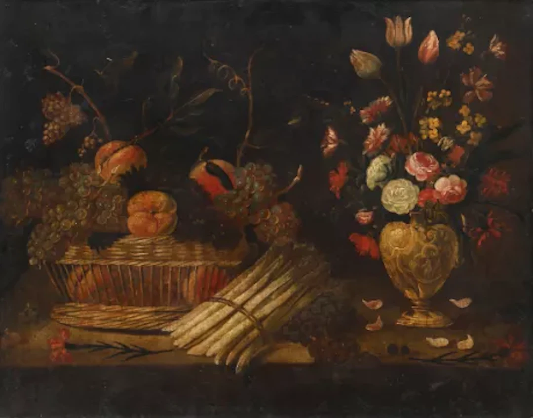 ENGLISH SCHOOL (LATE 18TH CENTURY), STILL LIFE OF FRUIT AND FLOWERS
