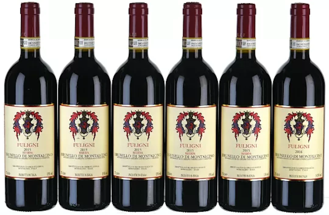2015/2016 Mixed Lot of Fuligni, Brunello di Montalcino and Riserva