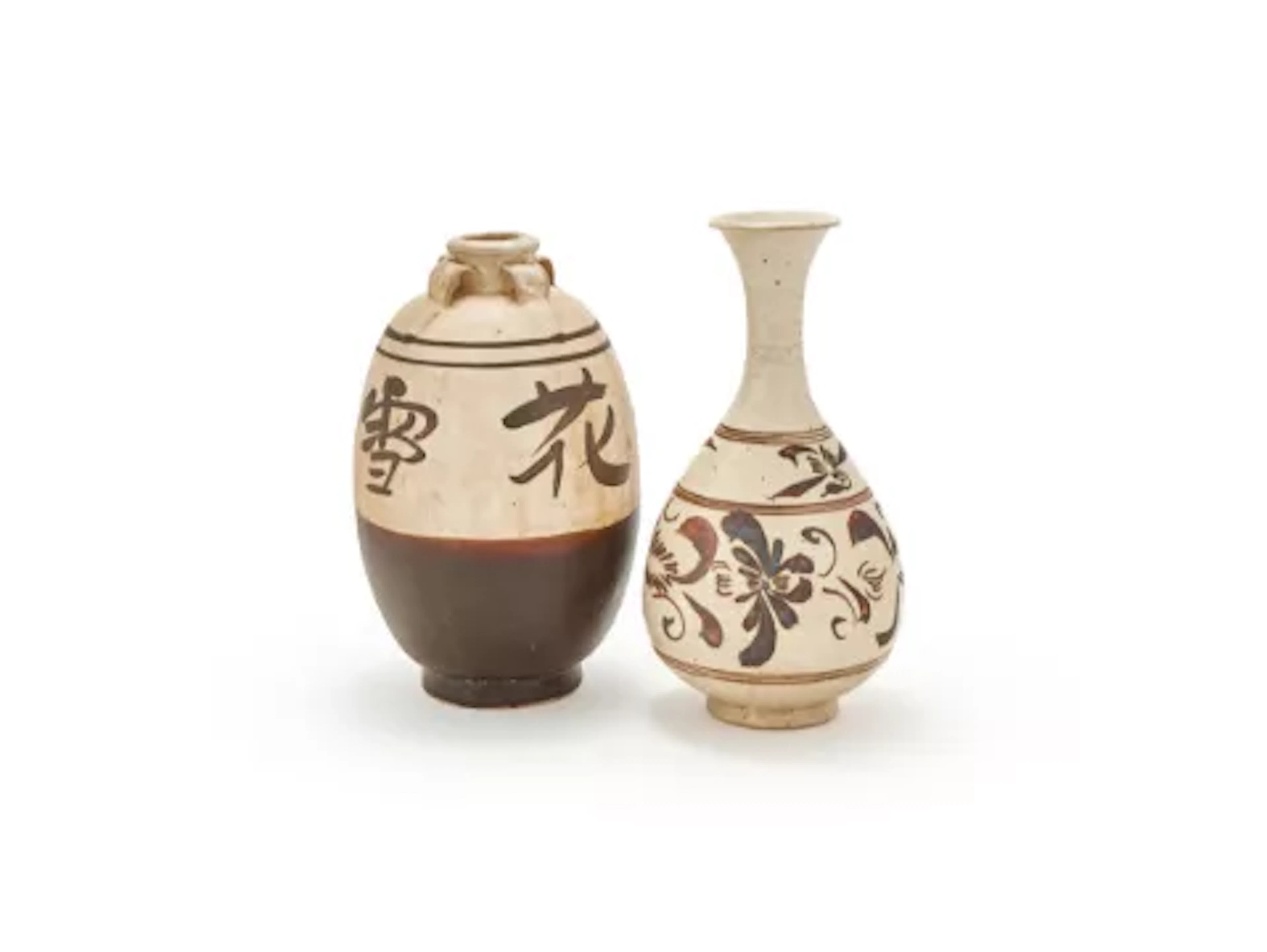 A Chinese Cizhou vase, Yuan or Ming Dynasty